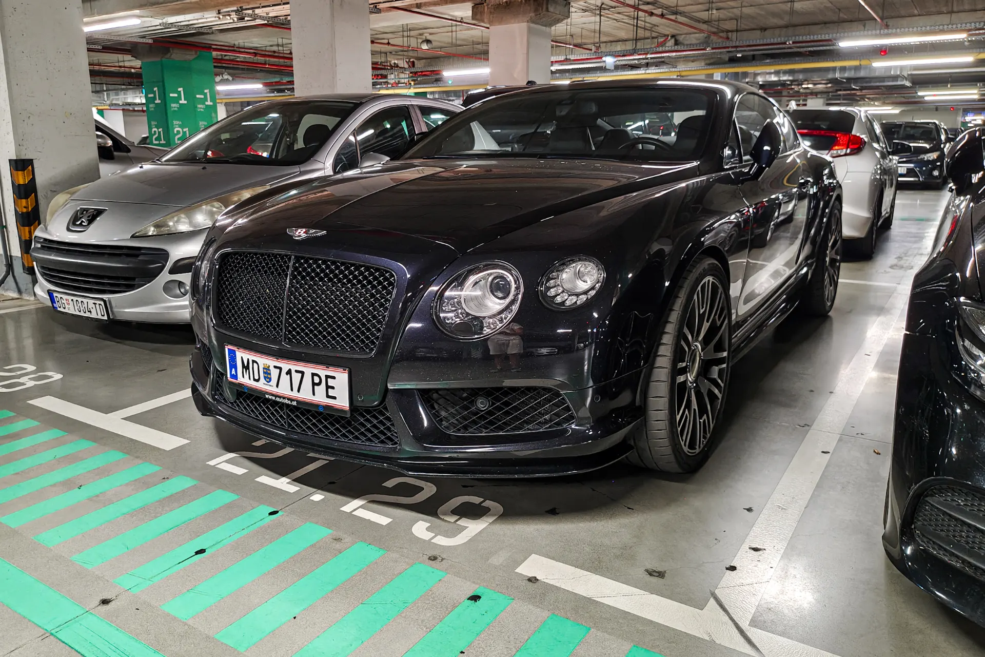 Bentley Mansory Continental GT V8 S in Belgrade