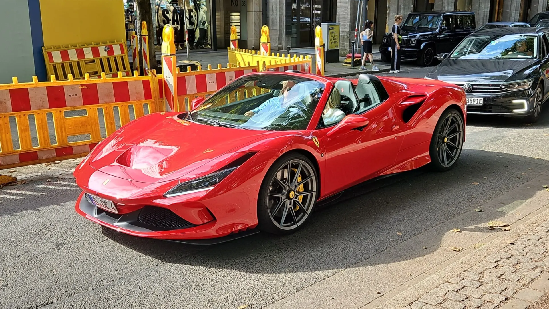 Ferrari F8 Spider in Dusseldorf