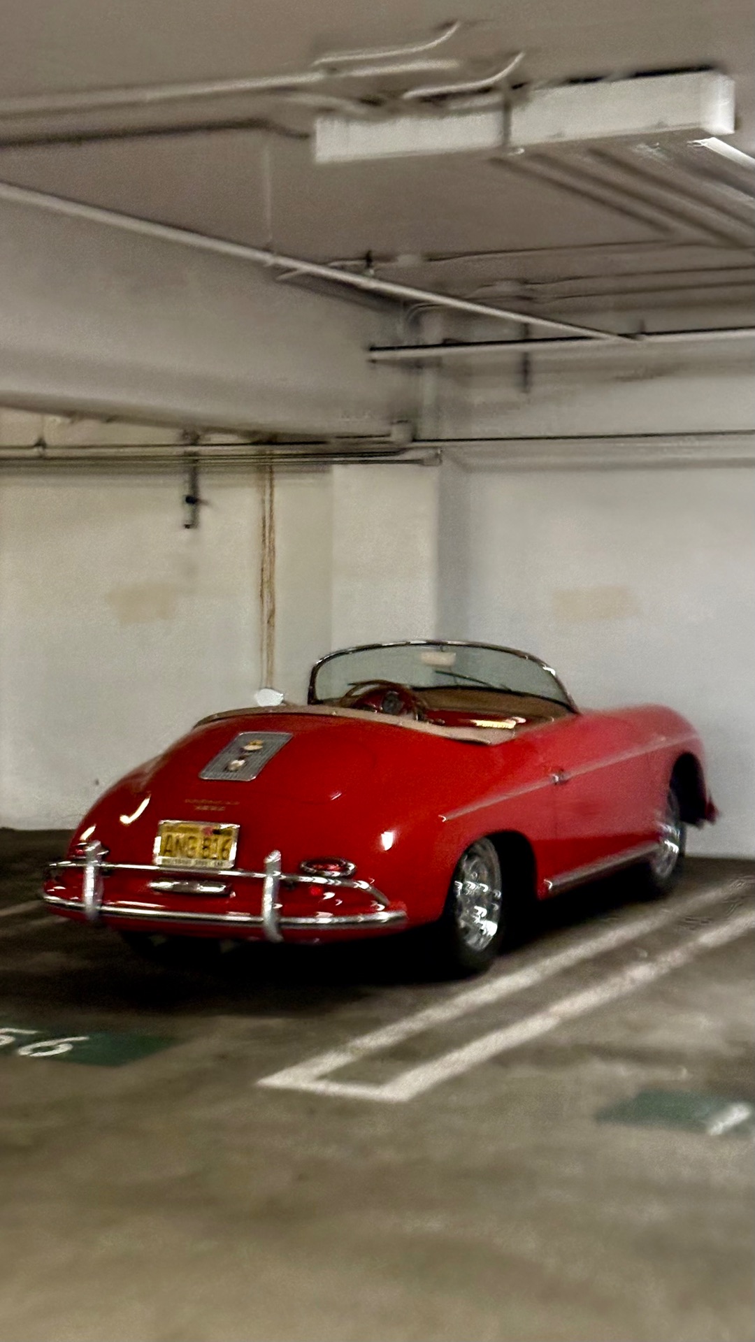 Porsche 356A Speedster in Beverly Hills