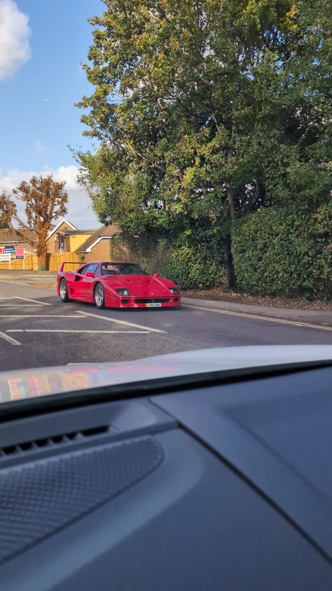 Ferrari F40 in Borough of Runnymede