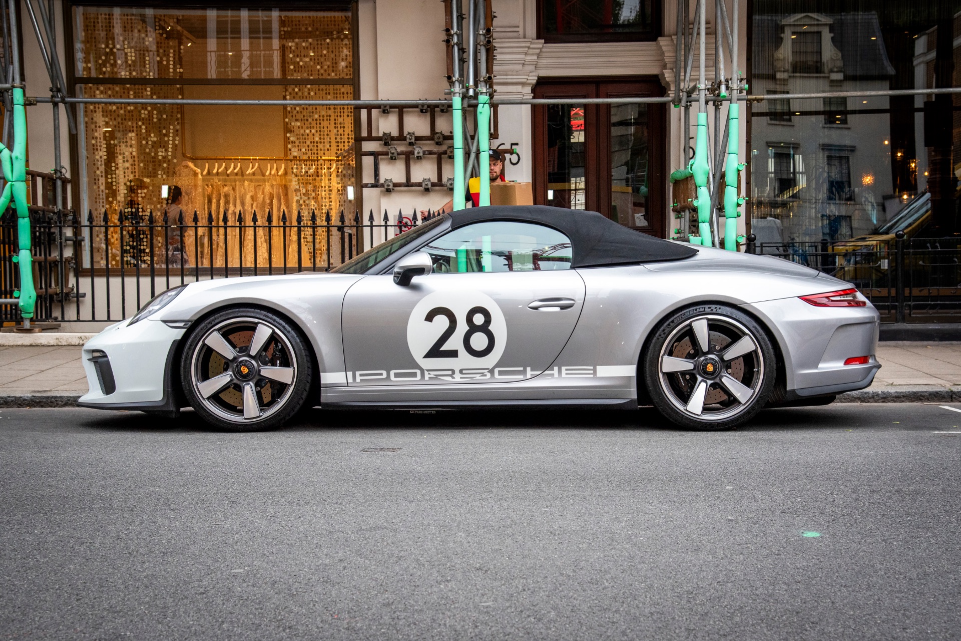 Porsche 991 Speedster in City of London