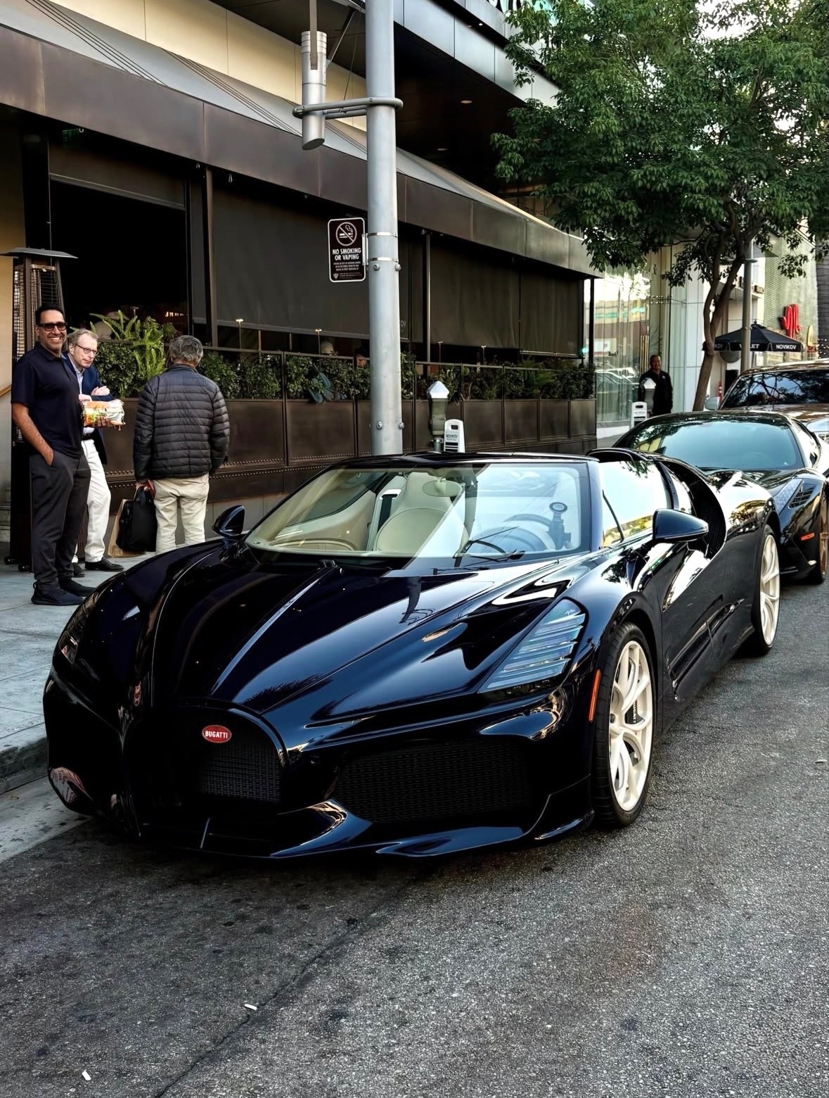 Bugatti W16 Mistral Habileé par Hermès in Beverly Hills