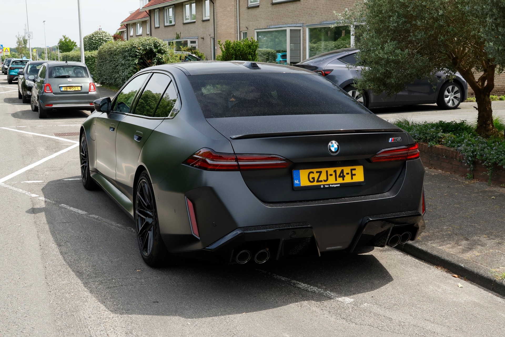 BMW M5 G90 in Noordwijk