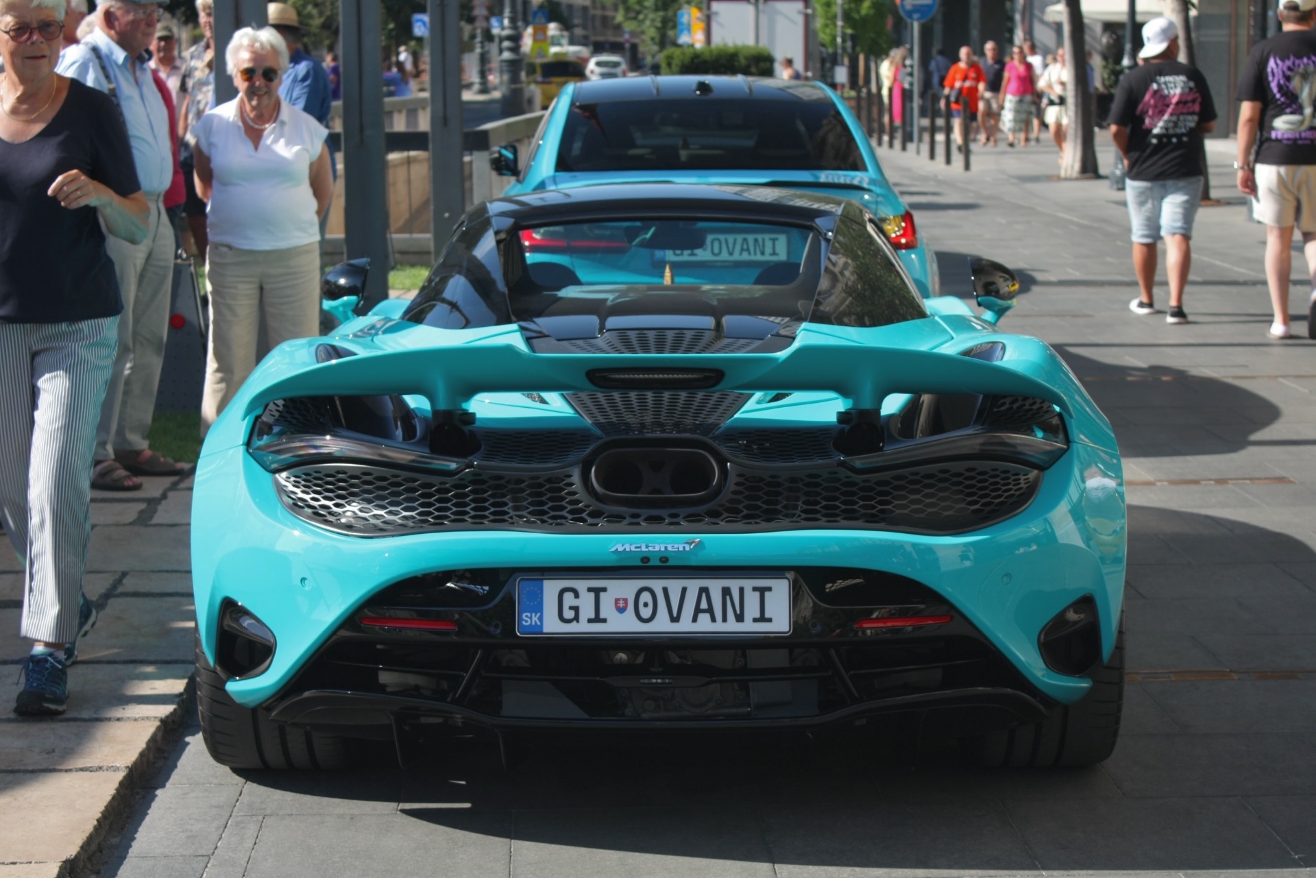 McLaren 750S Spider in Budapest