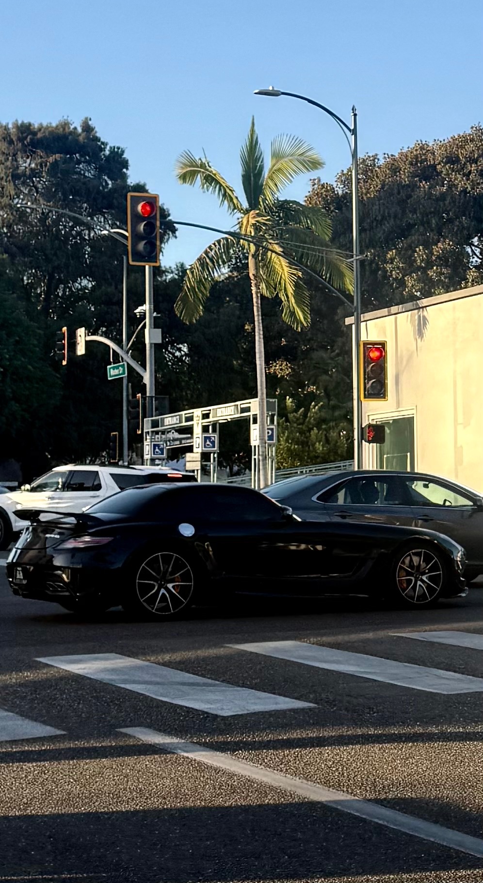 Mercedes-Benz SLS AMG Black Series in Beverly Hills