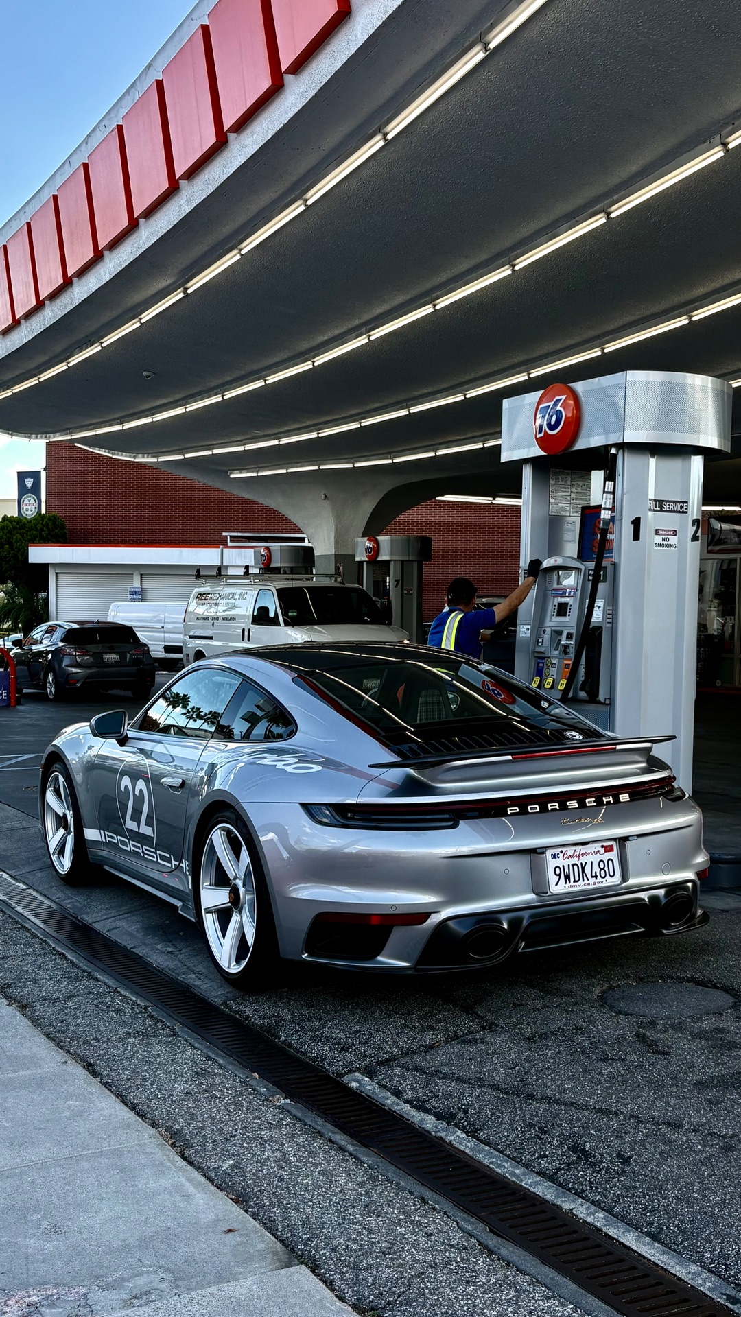 Porsche 992 Turbo 50 Years in Beverly Hills