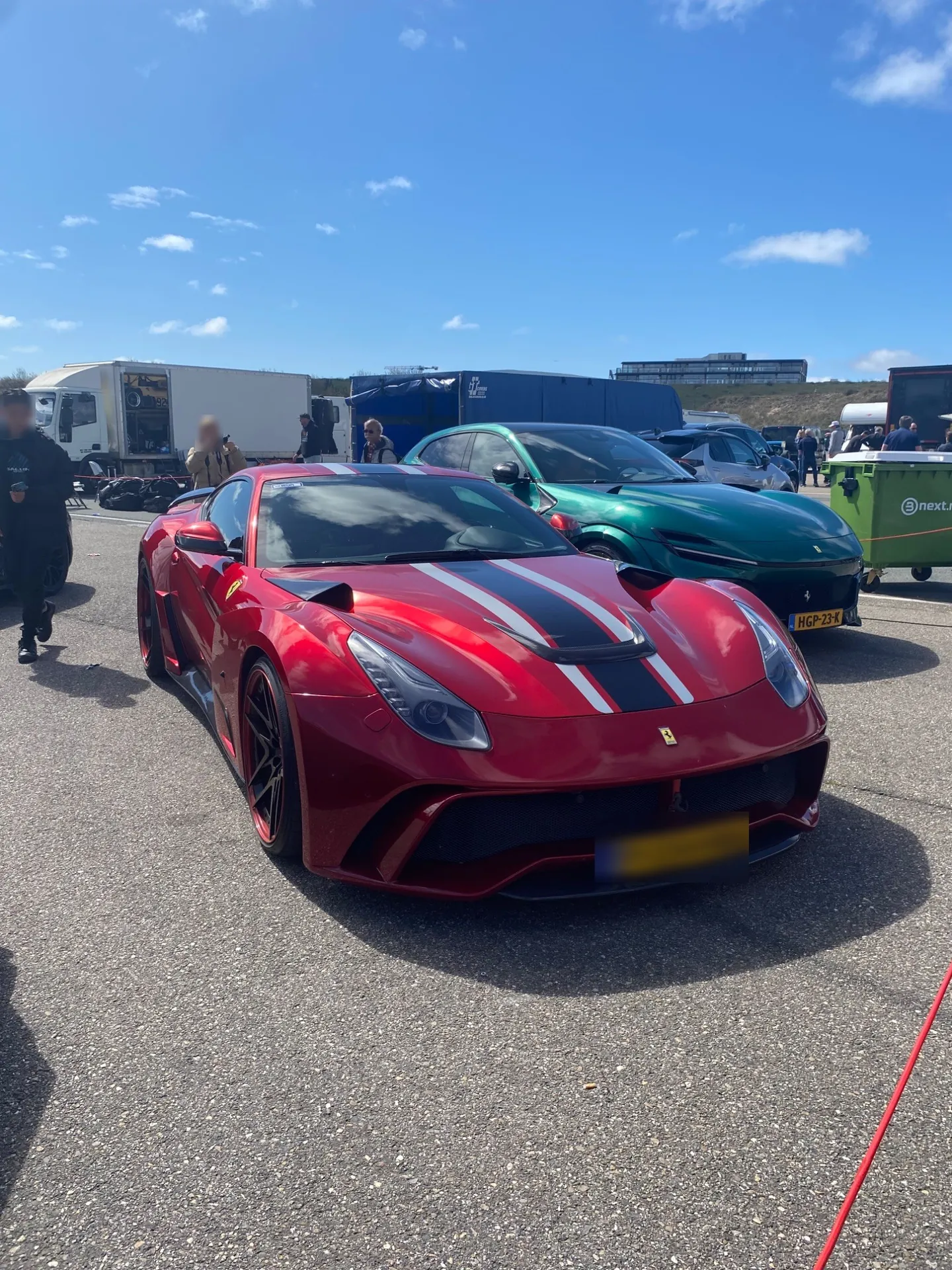 Ferrari F12 N-Largo S in Zandvoort