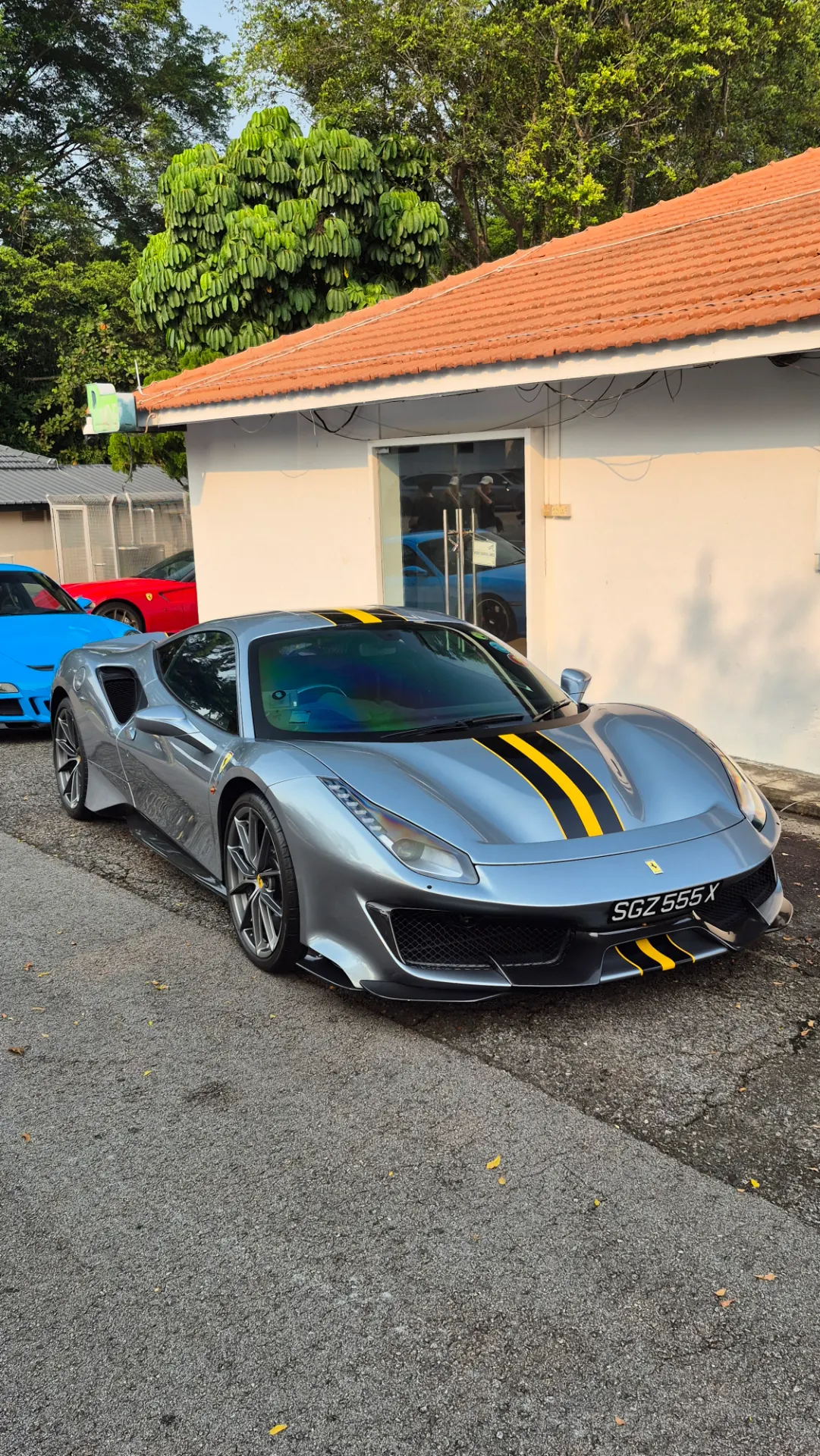 Ferrari 488 pista in Singapore