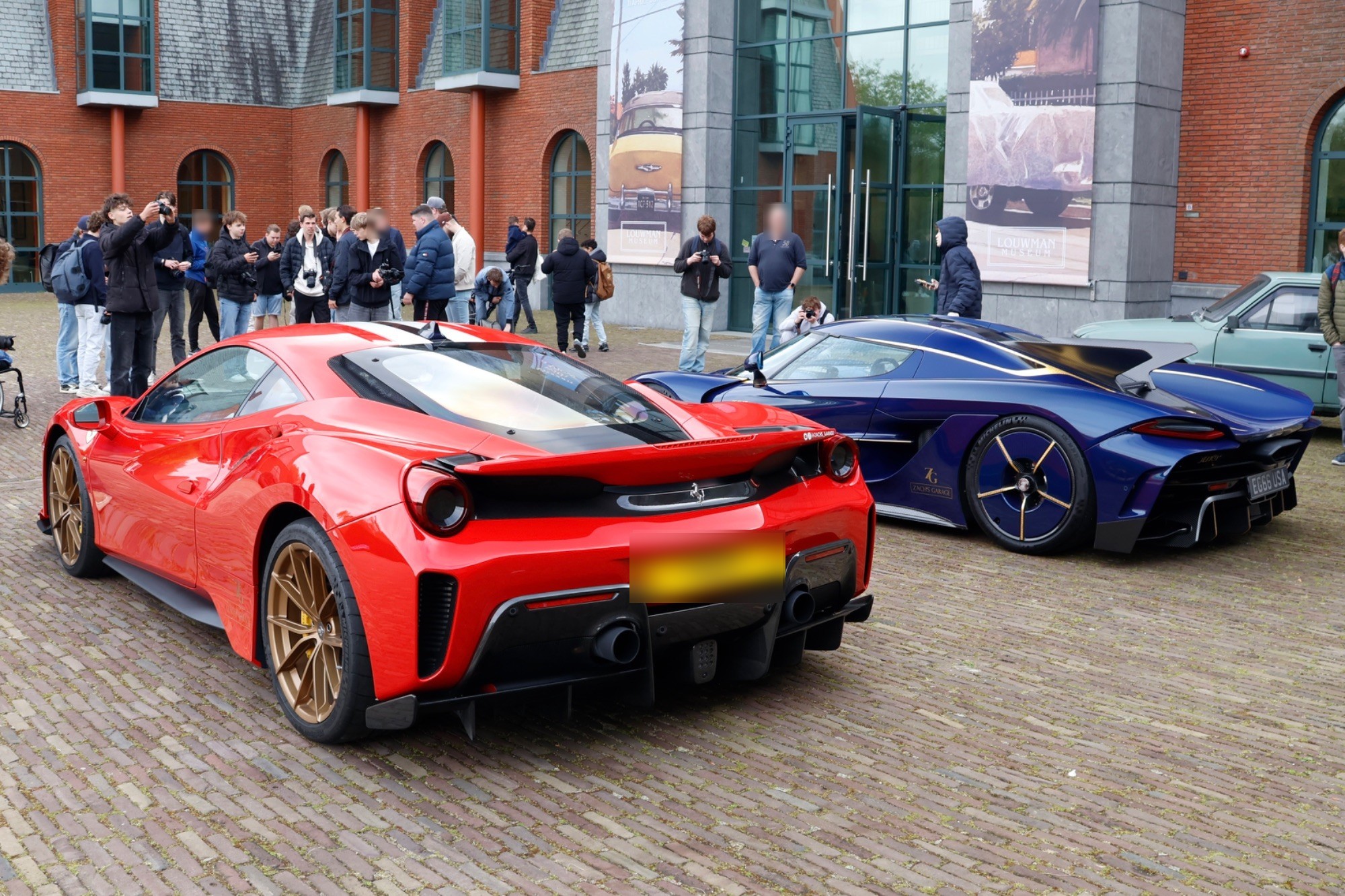 Ferrari 488 pista in Den Haag