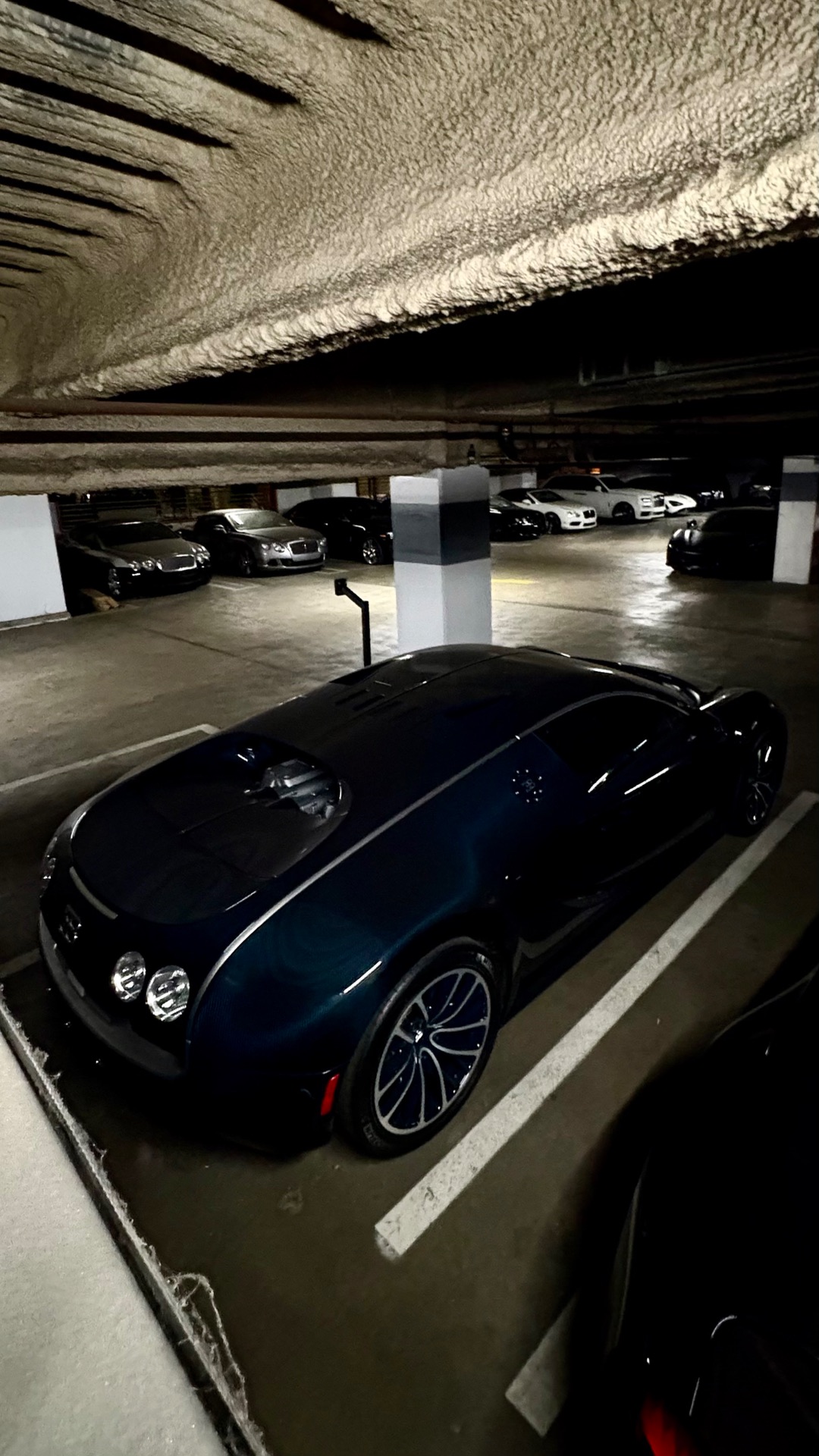 Bugatti Veyron 16.4 Super Sport Édition Carbon Bleu