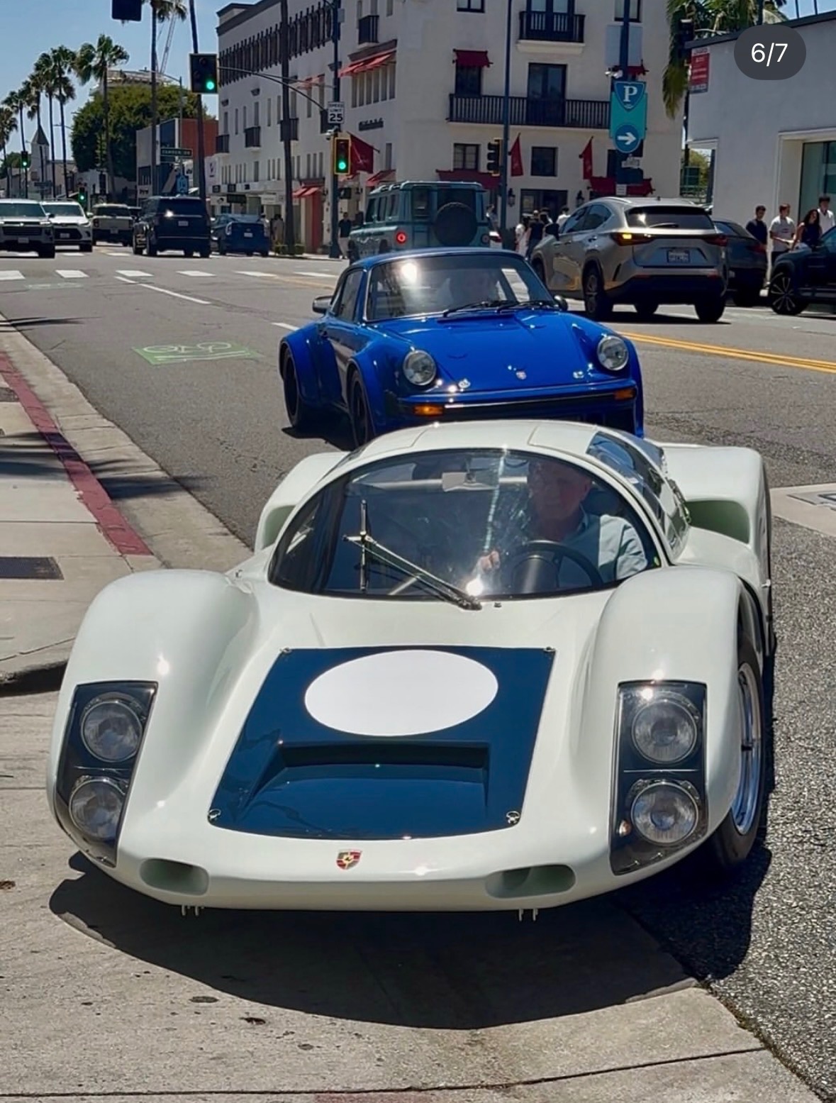 Porsche 906 Carrera 6 in Beverly Hills