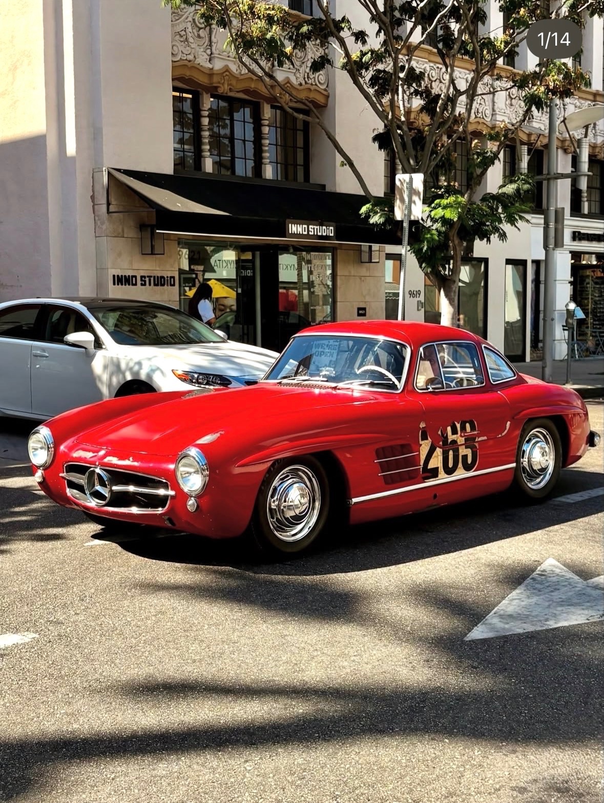 Mercedes-Benz 300SL Gullwing in Beverly Hills