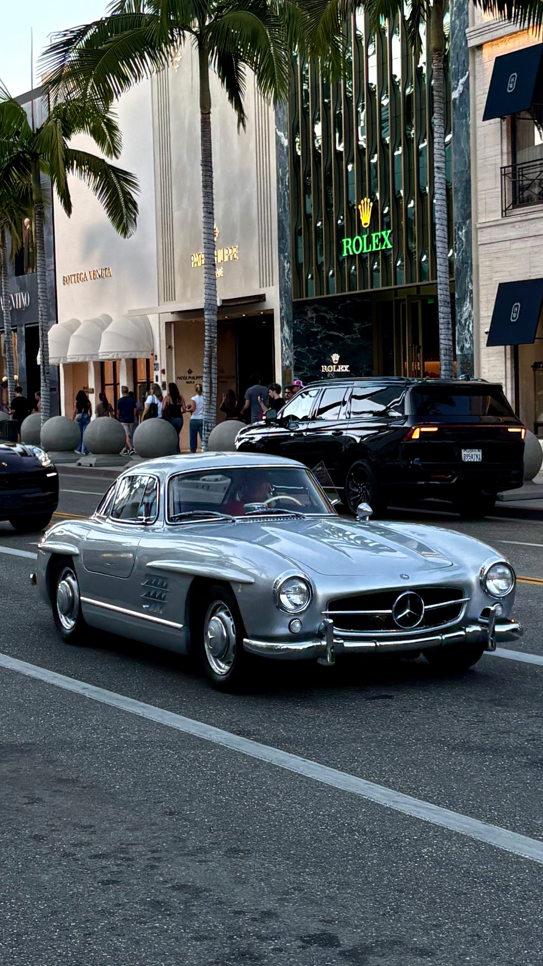 Mercedes-Benz 300SL Gullwing in Beverly Hills