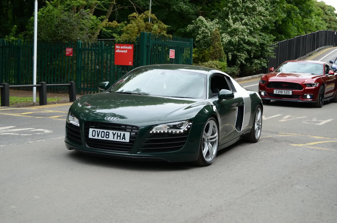 Audi R8 in Liverpool