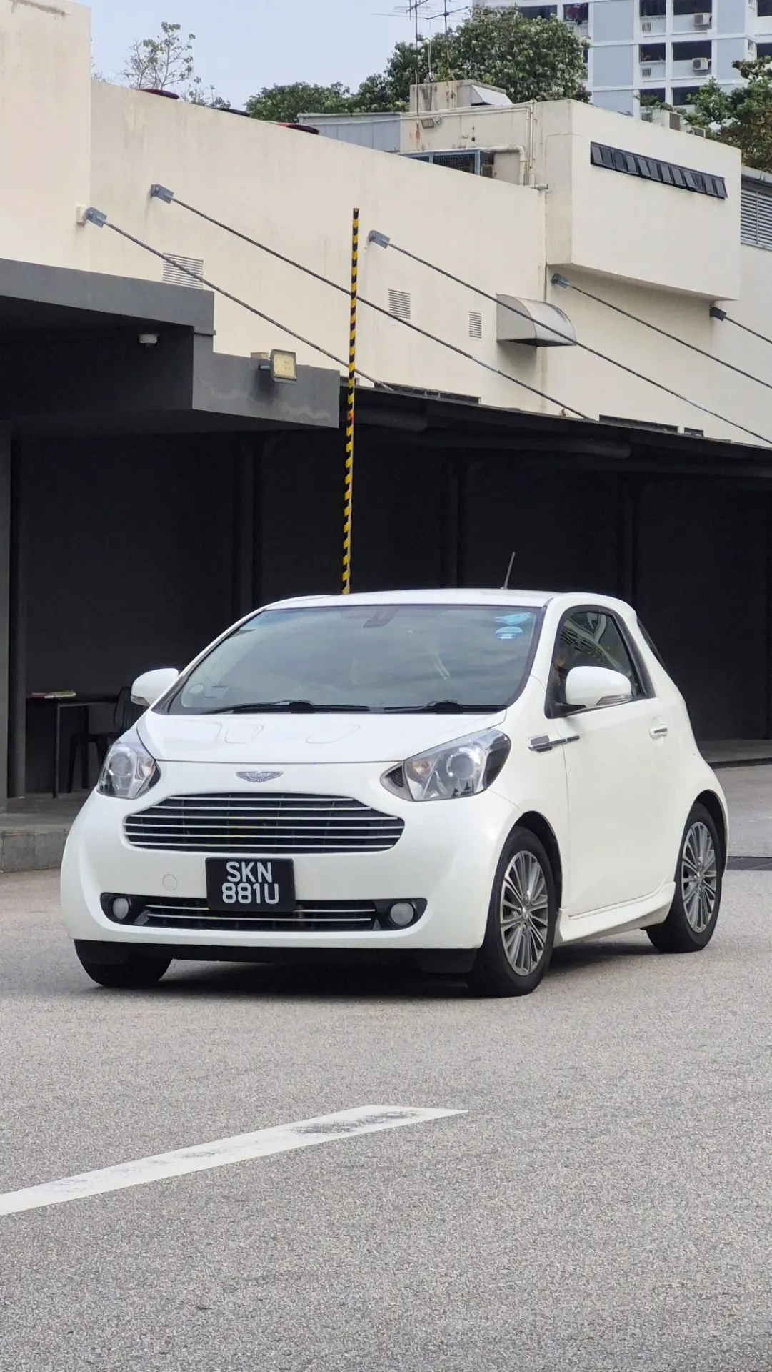 Aston Martin Cygnet in Singapore