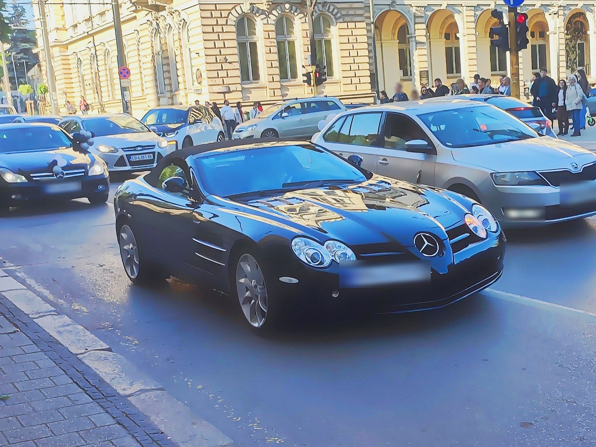 Mercedes-Benz SLR McLaren in Sofia City, BG