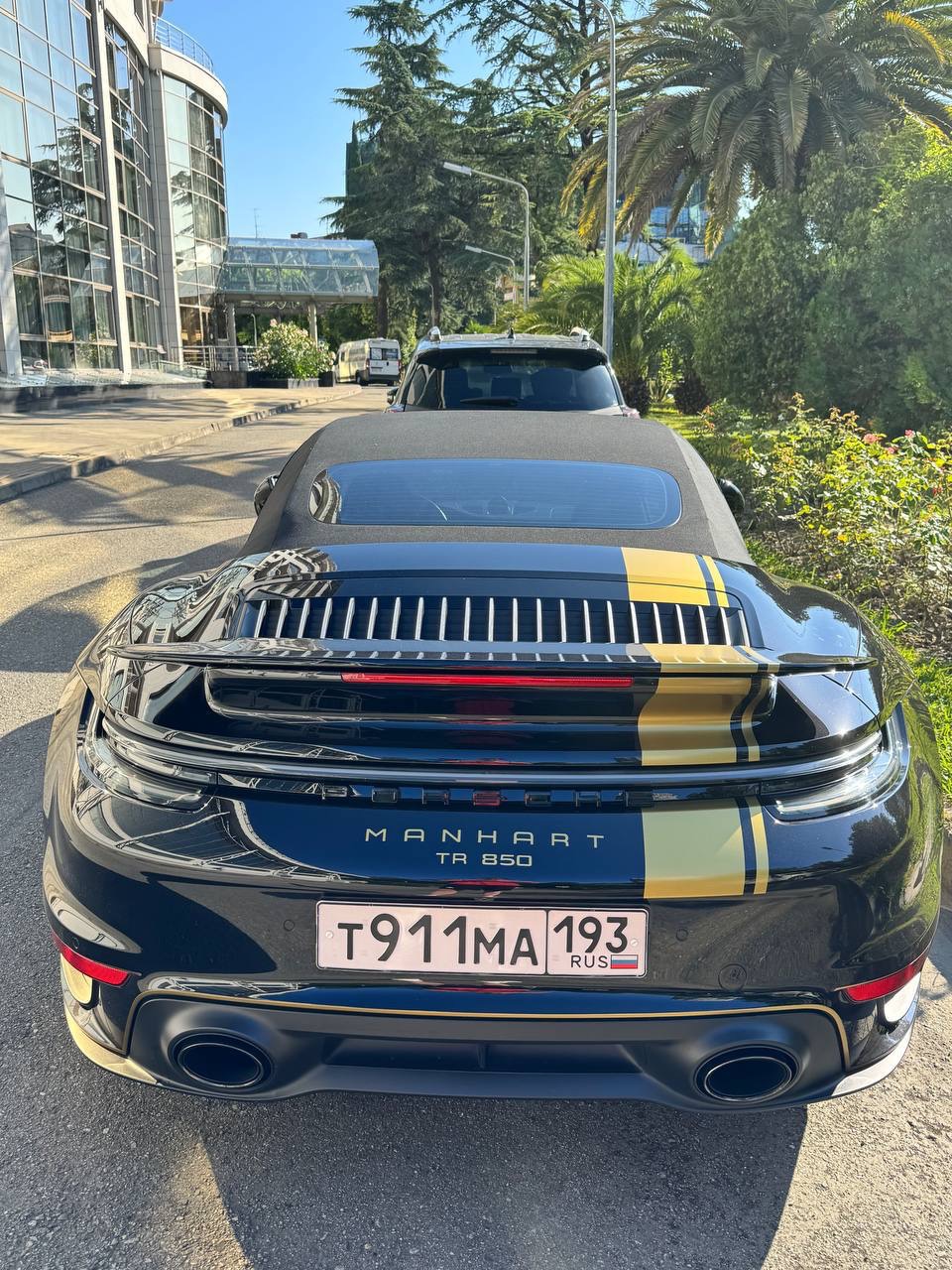 Porsche 992 Turbo S MkI Cabriolet Manhart Performance TR 850