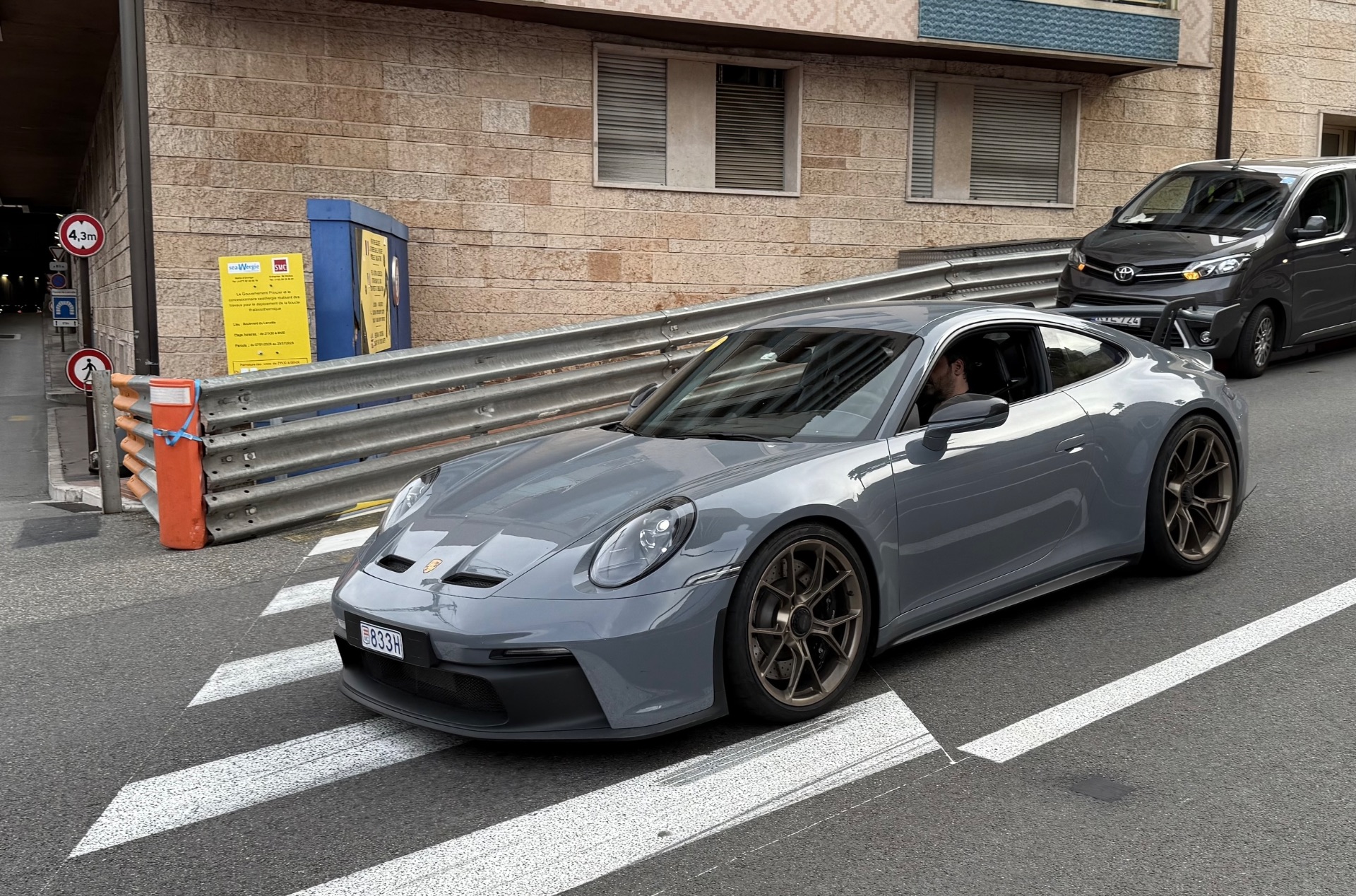 Porsche 992 GT3 MkI in Monaco