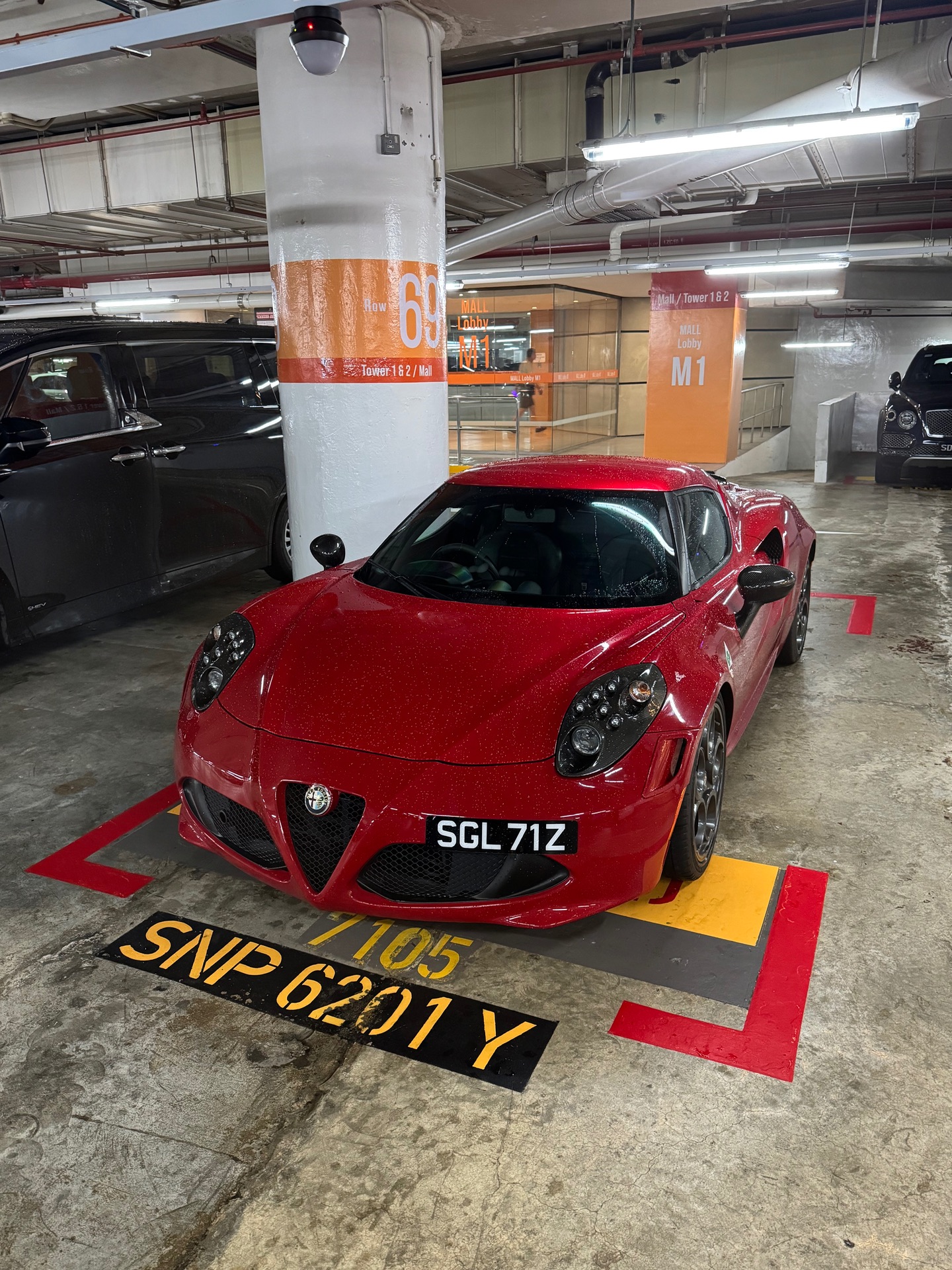Alfa Romeo 4C Coupé Launch Edition in Singapore, SG