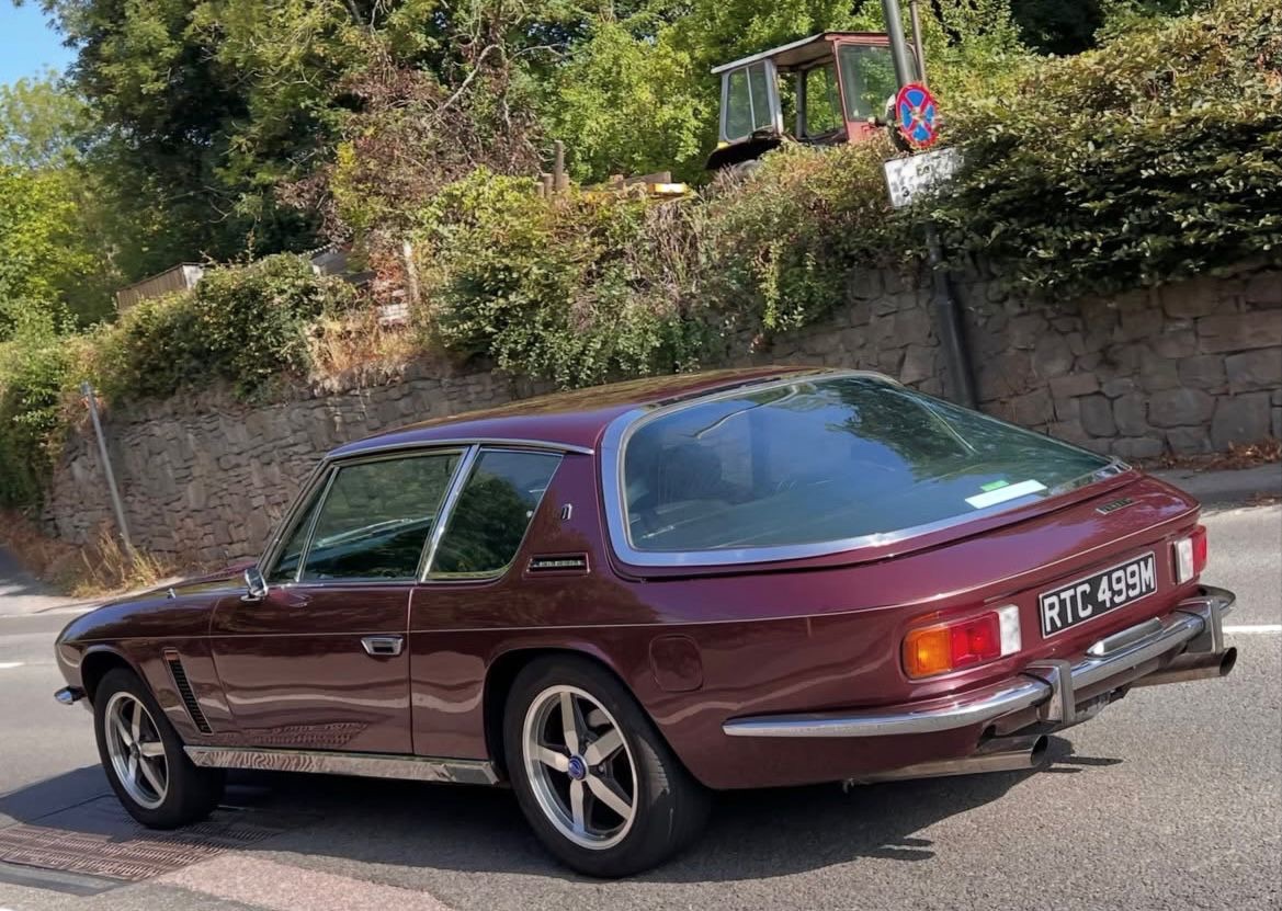 Jensen Interceptor in Derby