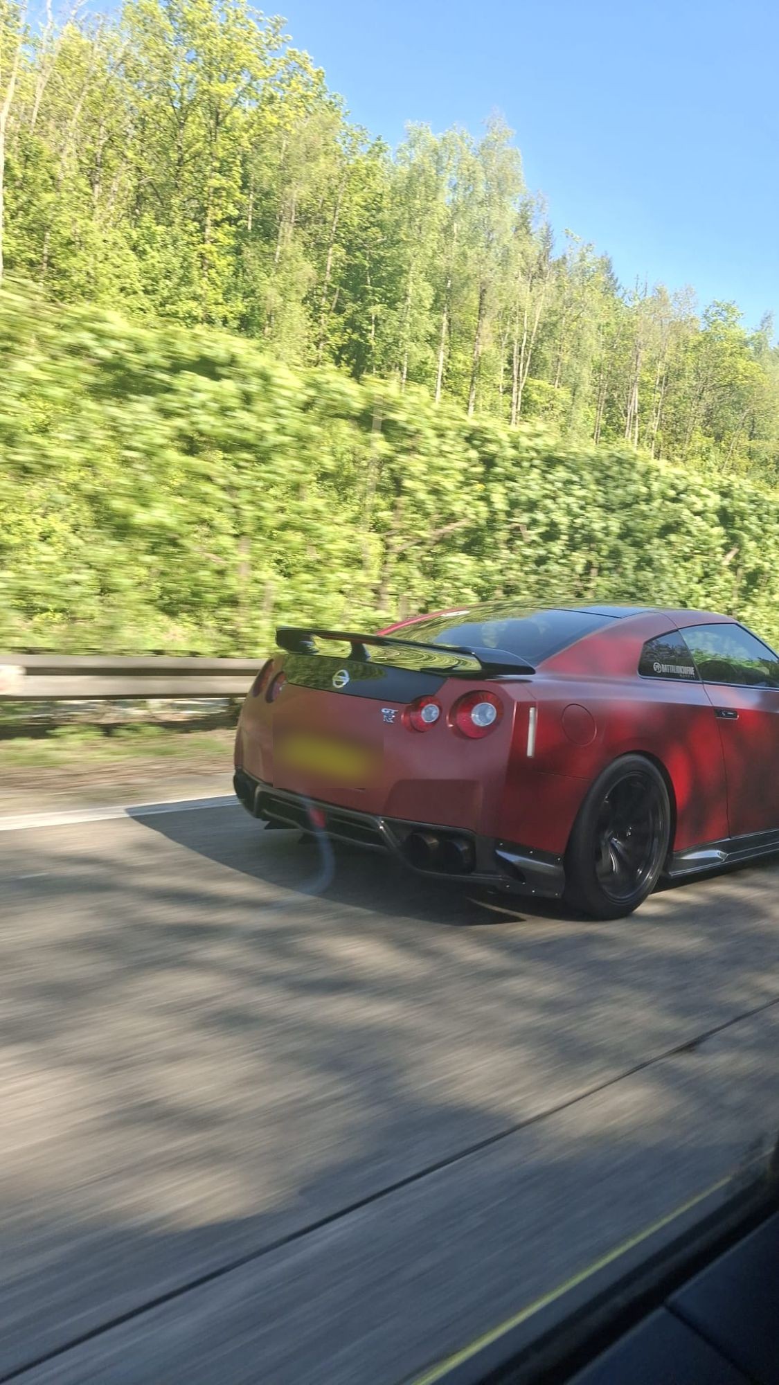 Nissan R35 GTR in Brussels