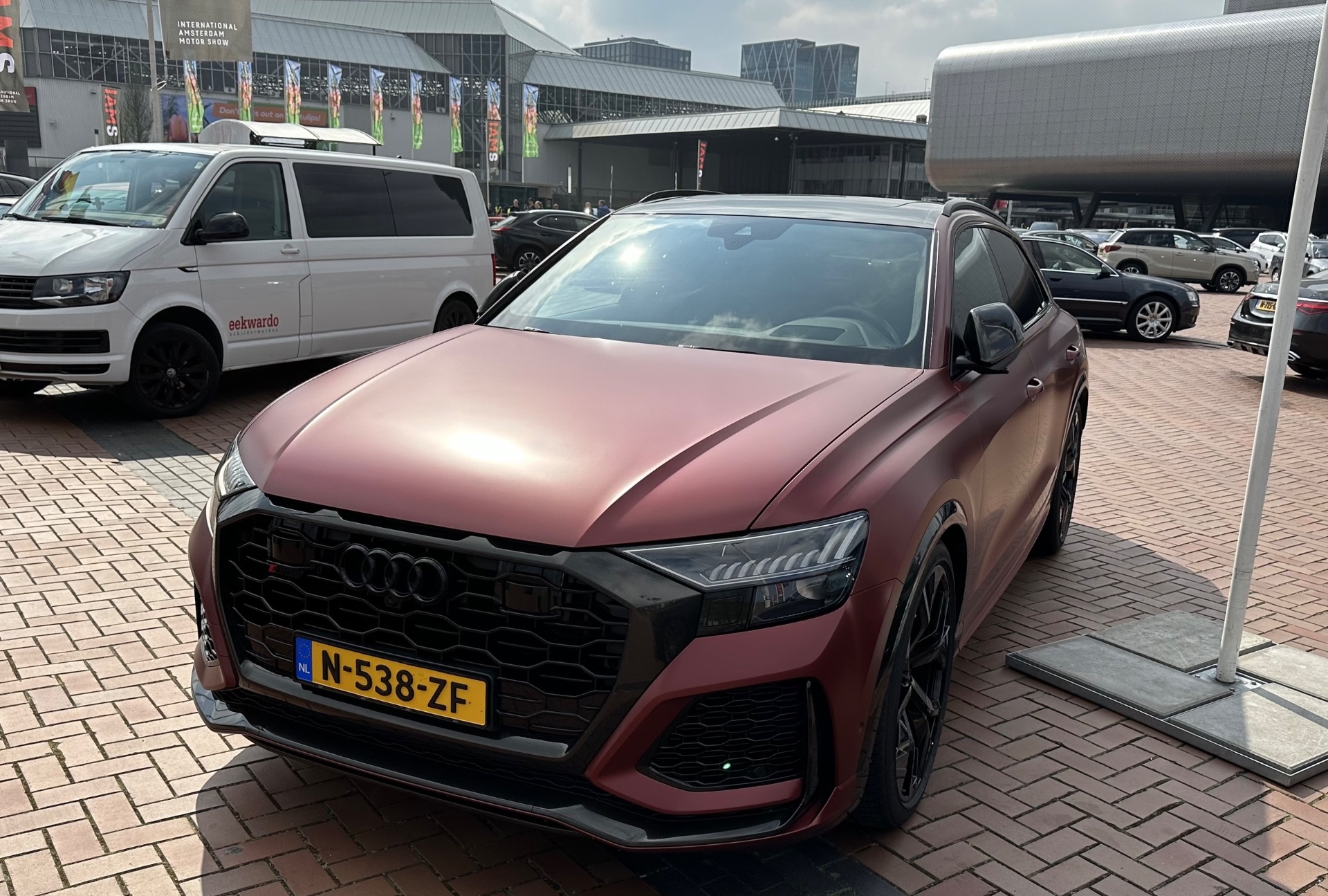 Audi RS Q8 in Amsterdam