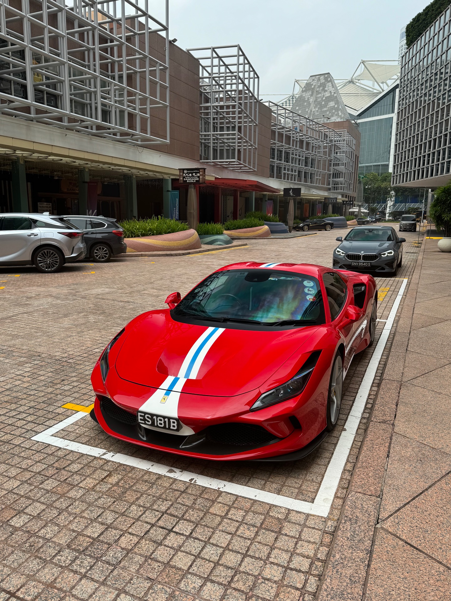 Ferrari F8 Spider in Singapore