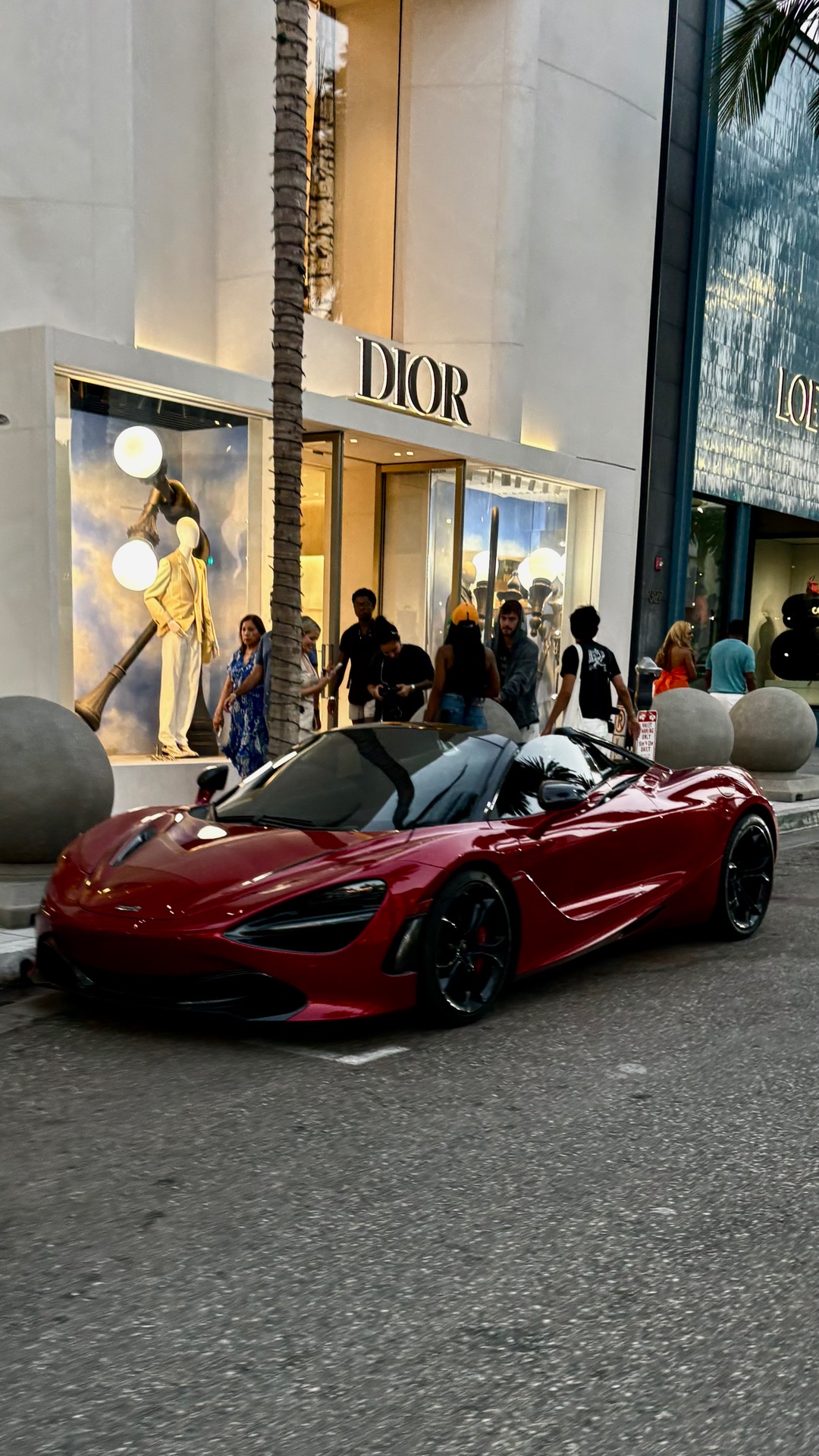 McLaren 720S Spider in Beverly Hills