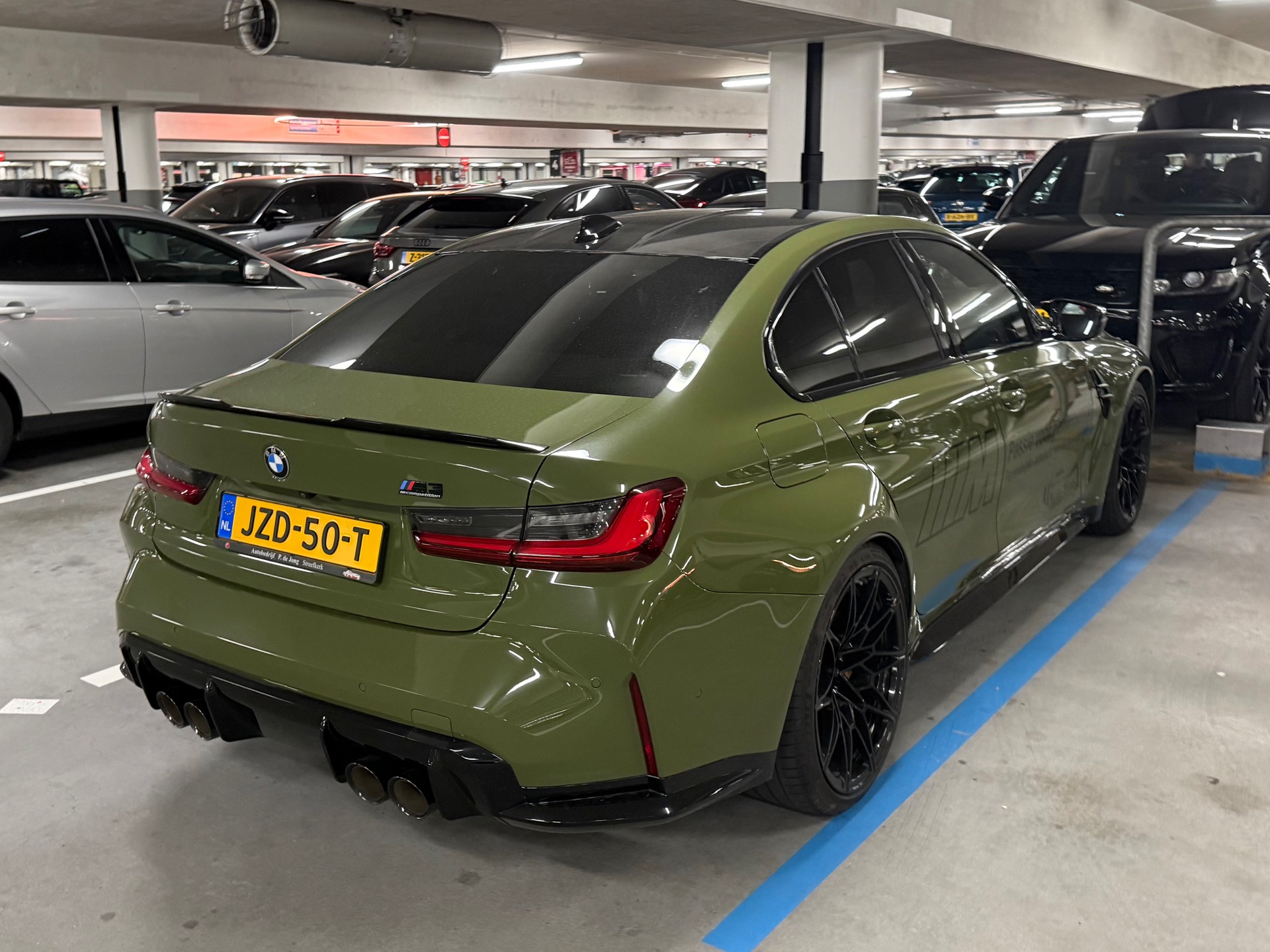 BMW M3 G80 Sedan Competition in Amsterdam