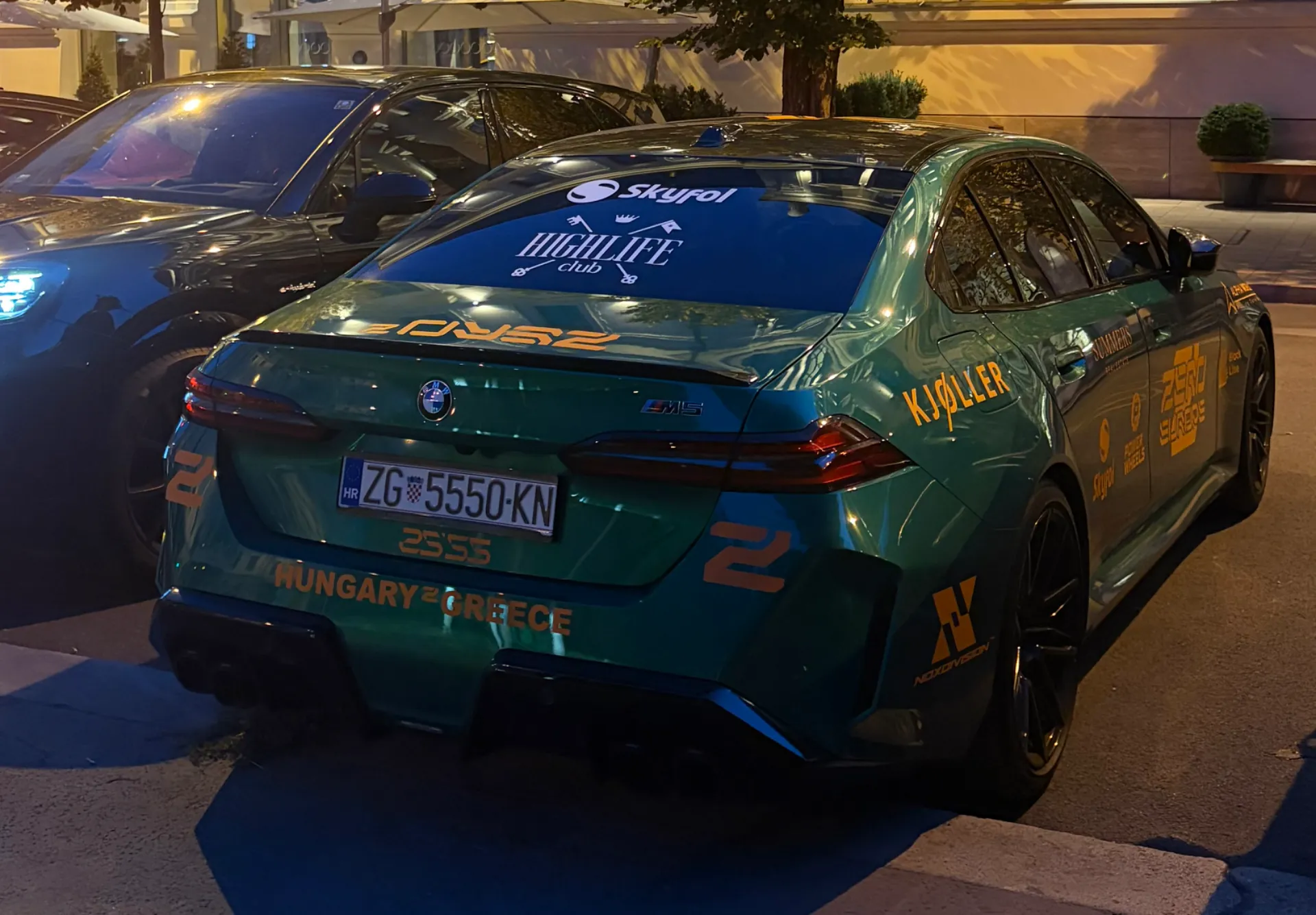 BMW M5 G90 in Budapest