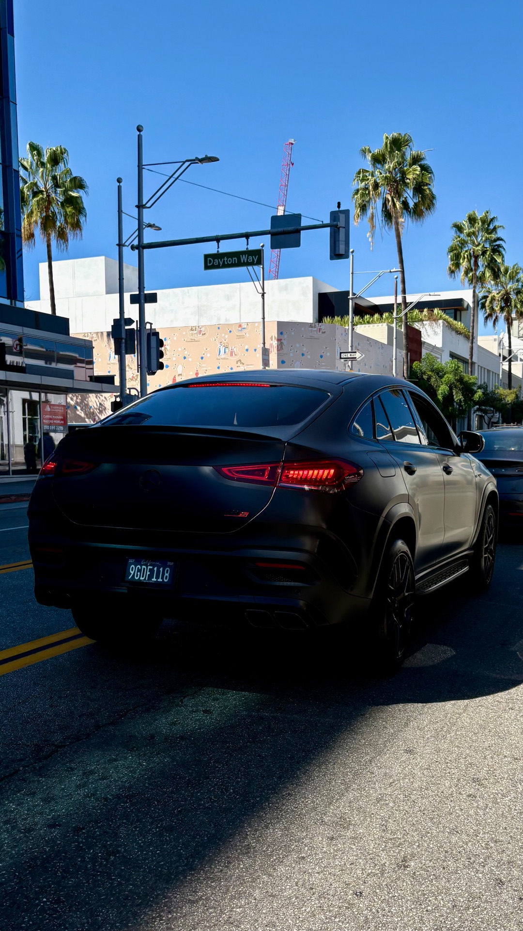 Mercedes-AMG GLE 63 S Coupé C167 in Beverly Hills