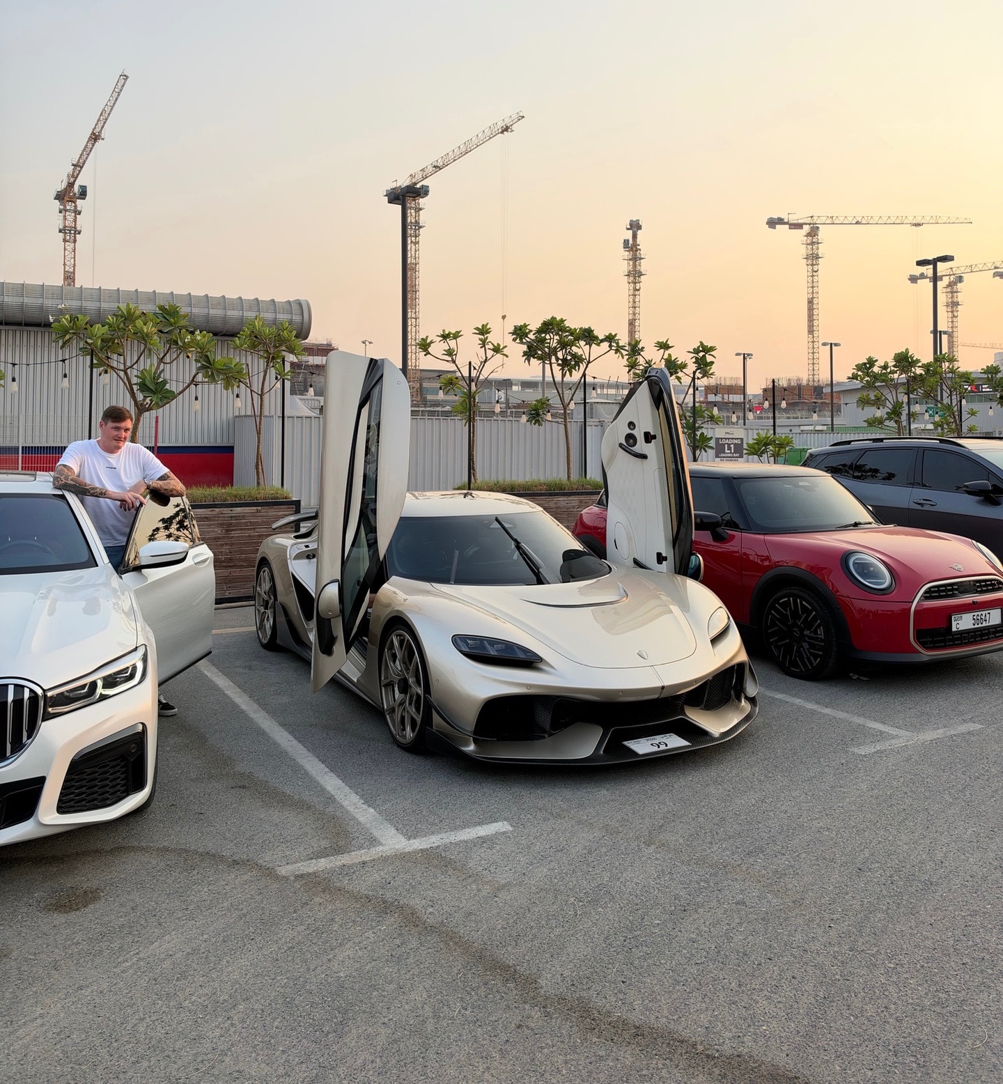 Koenigsegg Gemera spotted in Al Hebiah 1, AE