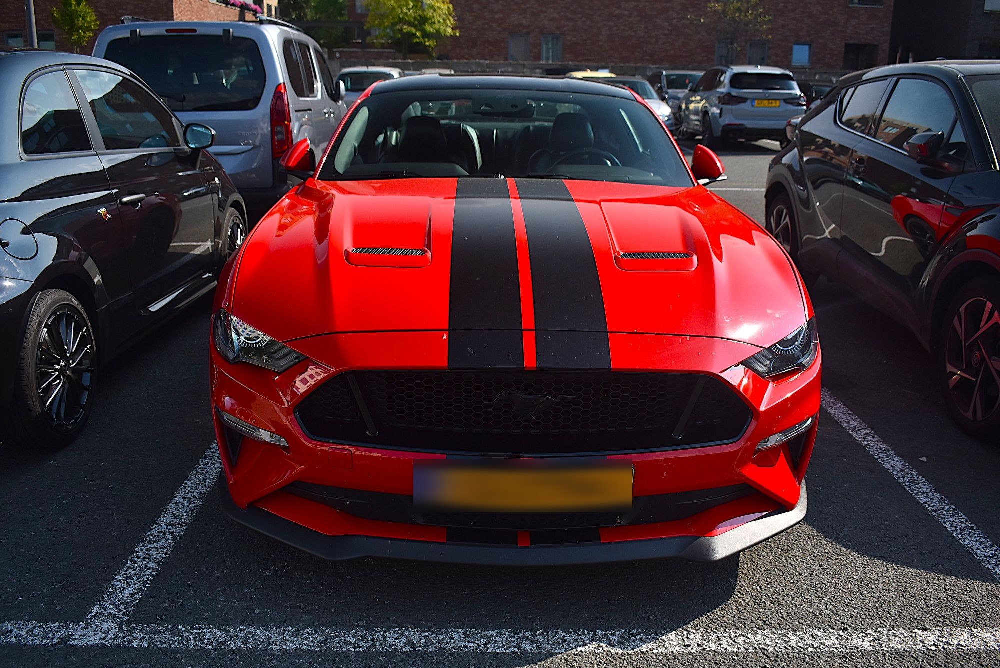 Ford Mustang GT 2018 in Maastricht, NL