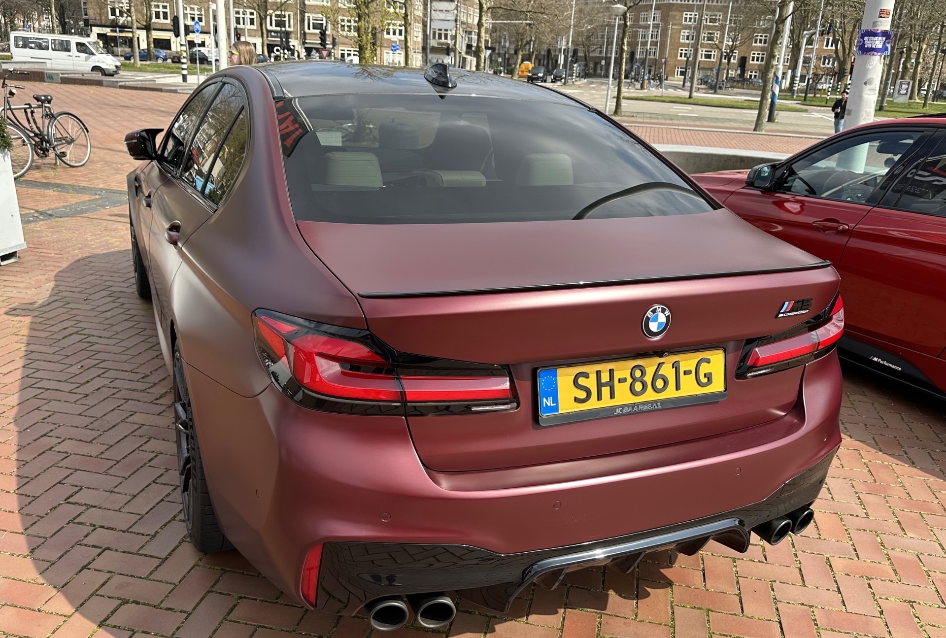 BMW M5 F90 First Edition in Amsterdam