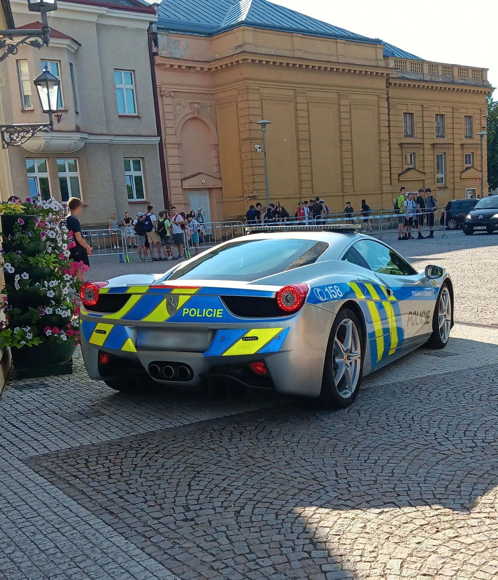 Ferrari 458 Italia in Dvůr Králové nad Labem