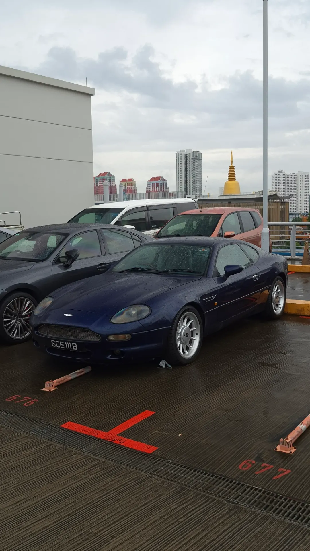 Aston Martin DB7 in Singapore, SG