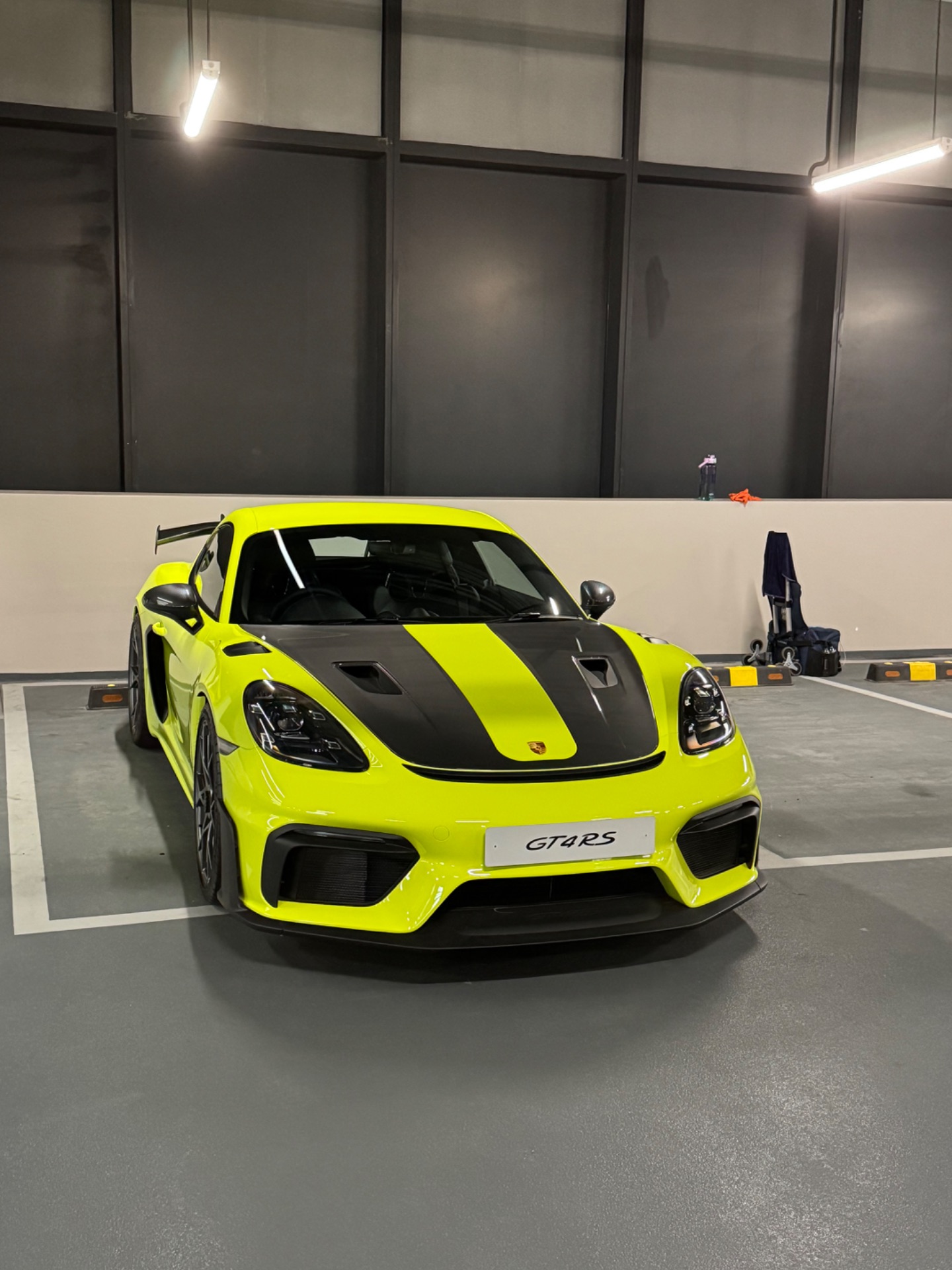 Porsche 718 Cayman GT4 RS Weissach Package in Singapore
