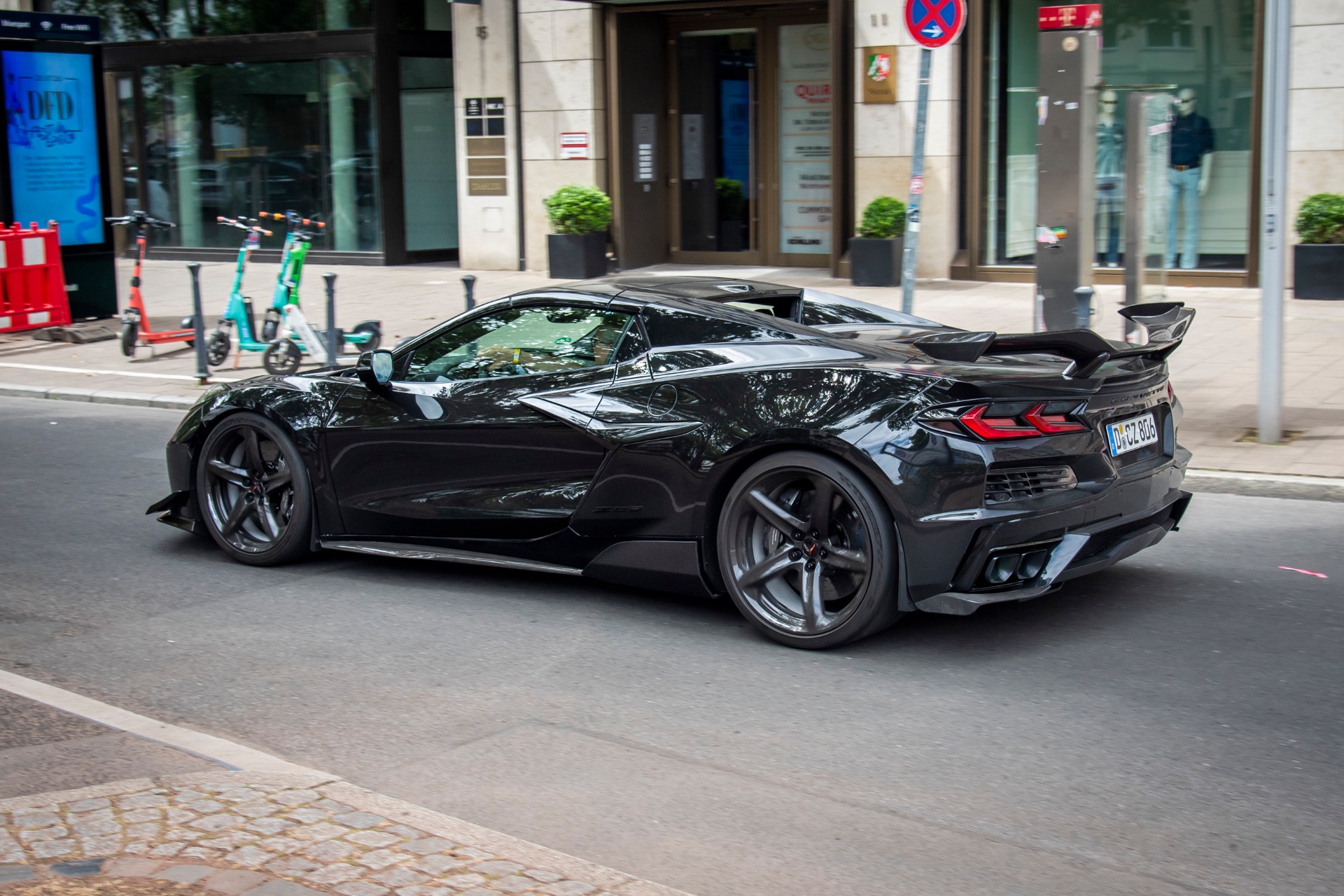 Chevrolet corvette C8 stingray convertible in Dusseldorf