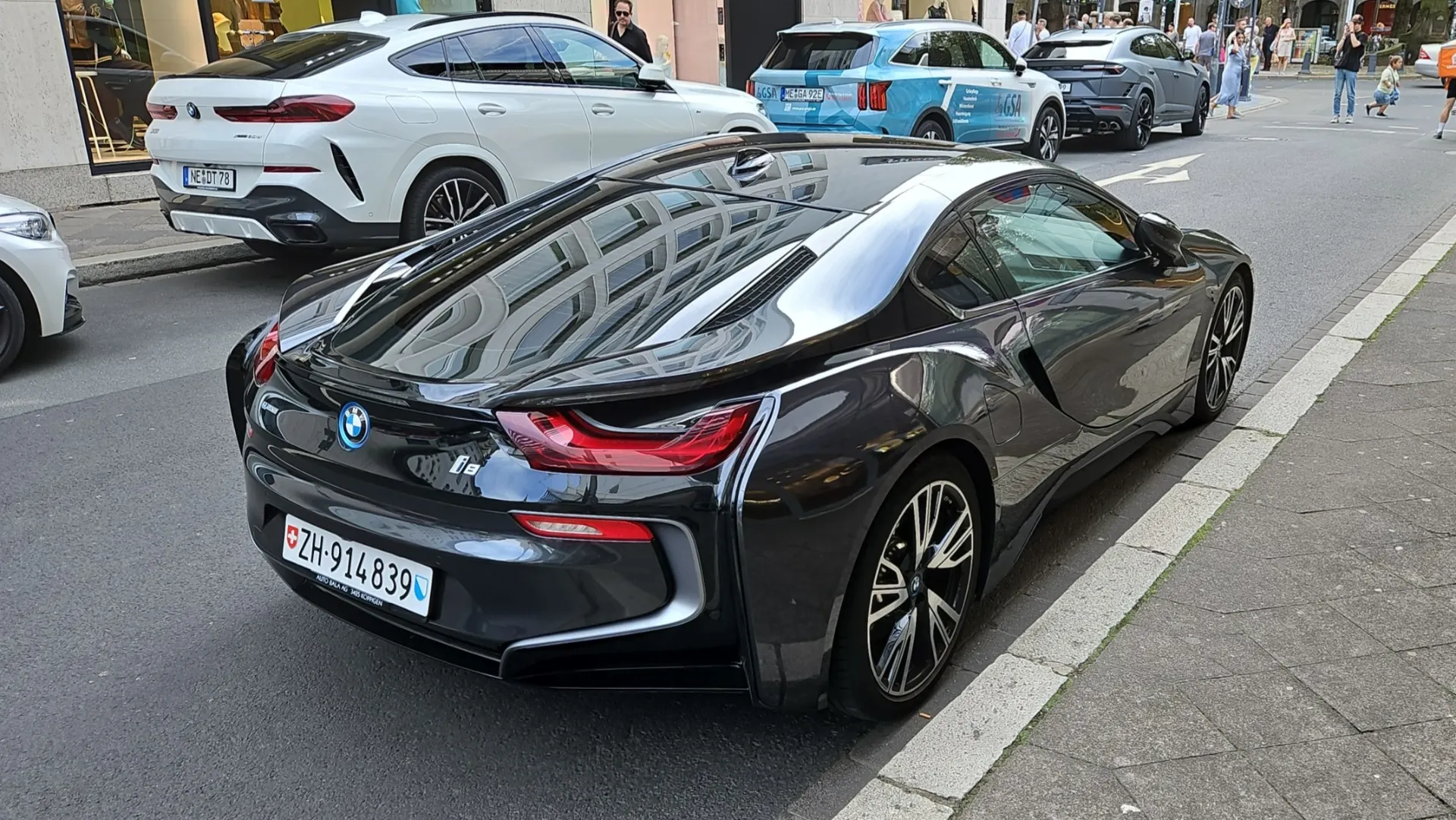 BMW i8 in Dusseldorf