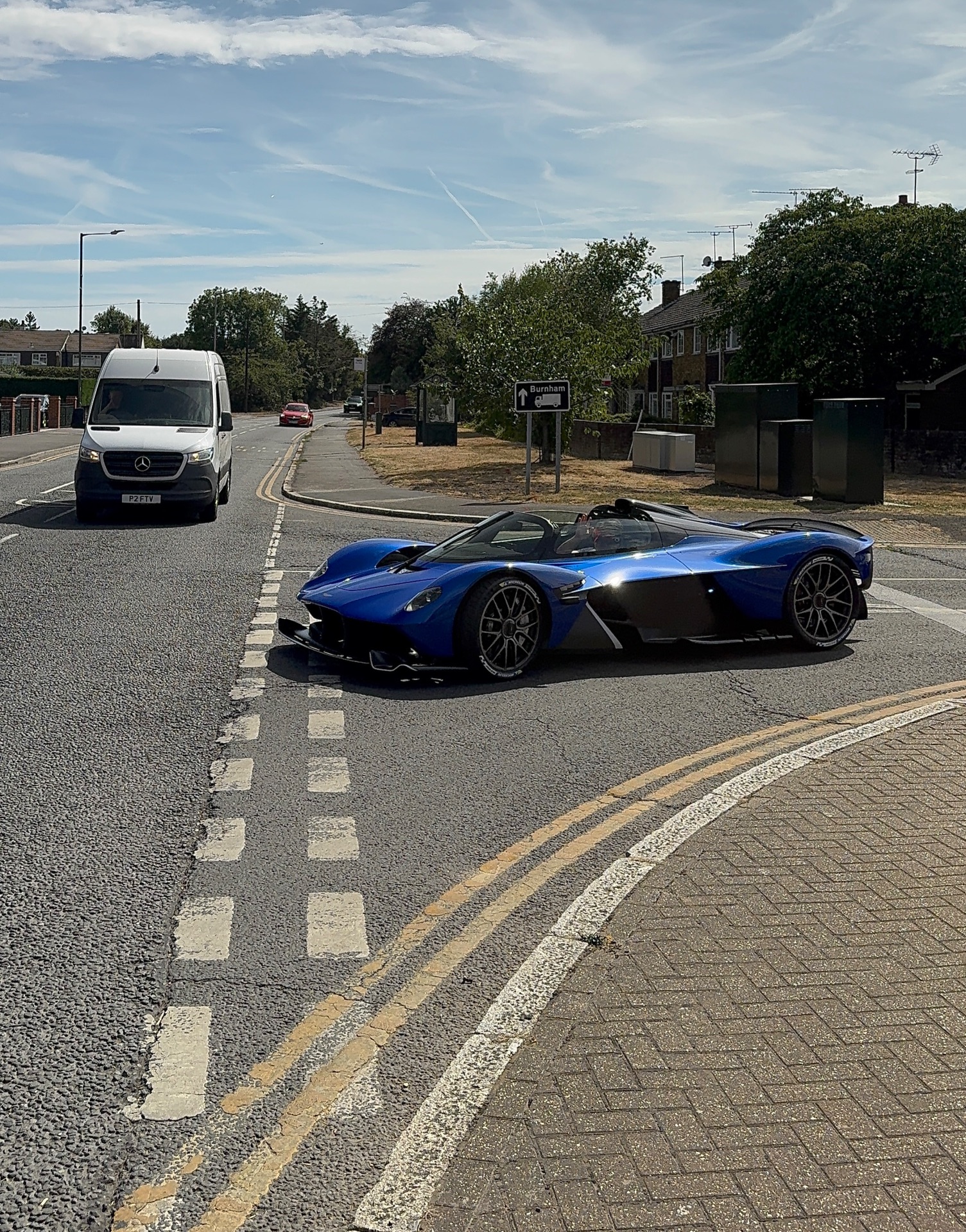 Aston Martin Valkyrie Spider in Slough