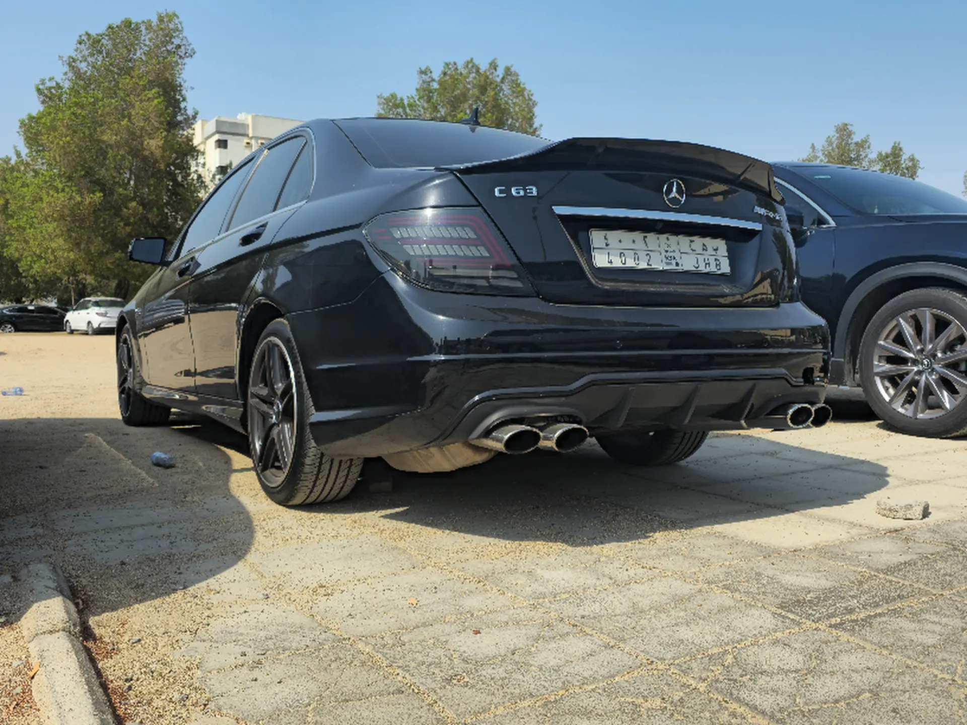 Mercedes-Benz C63 w204 in Jeddah