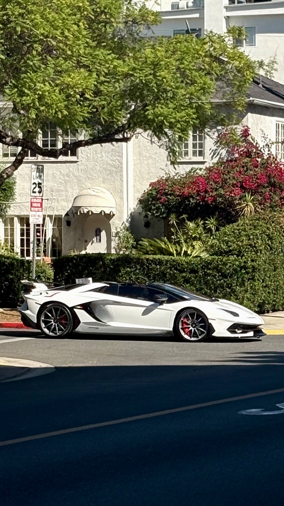 Lamborghini Aventador LP770-4 SVJ Roadster in Beverly Hills