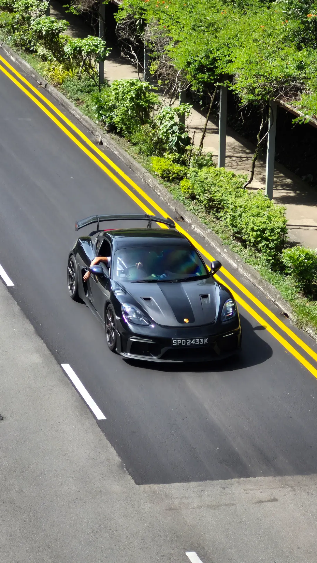 Porsche 718 Cayman GT4 RS Weissach Package in Singapore