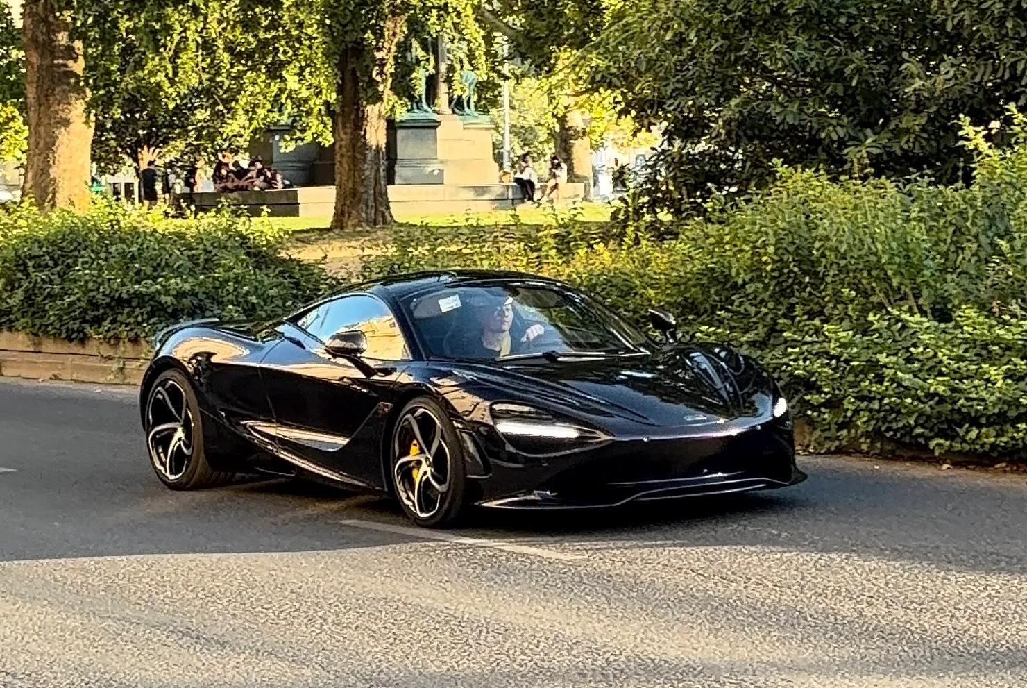 McLaren 750S in Budapest