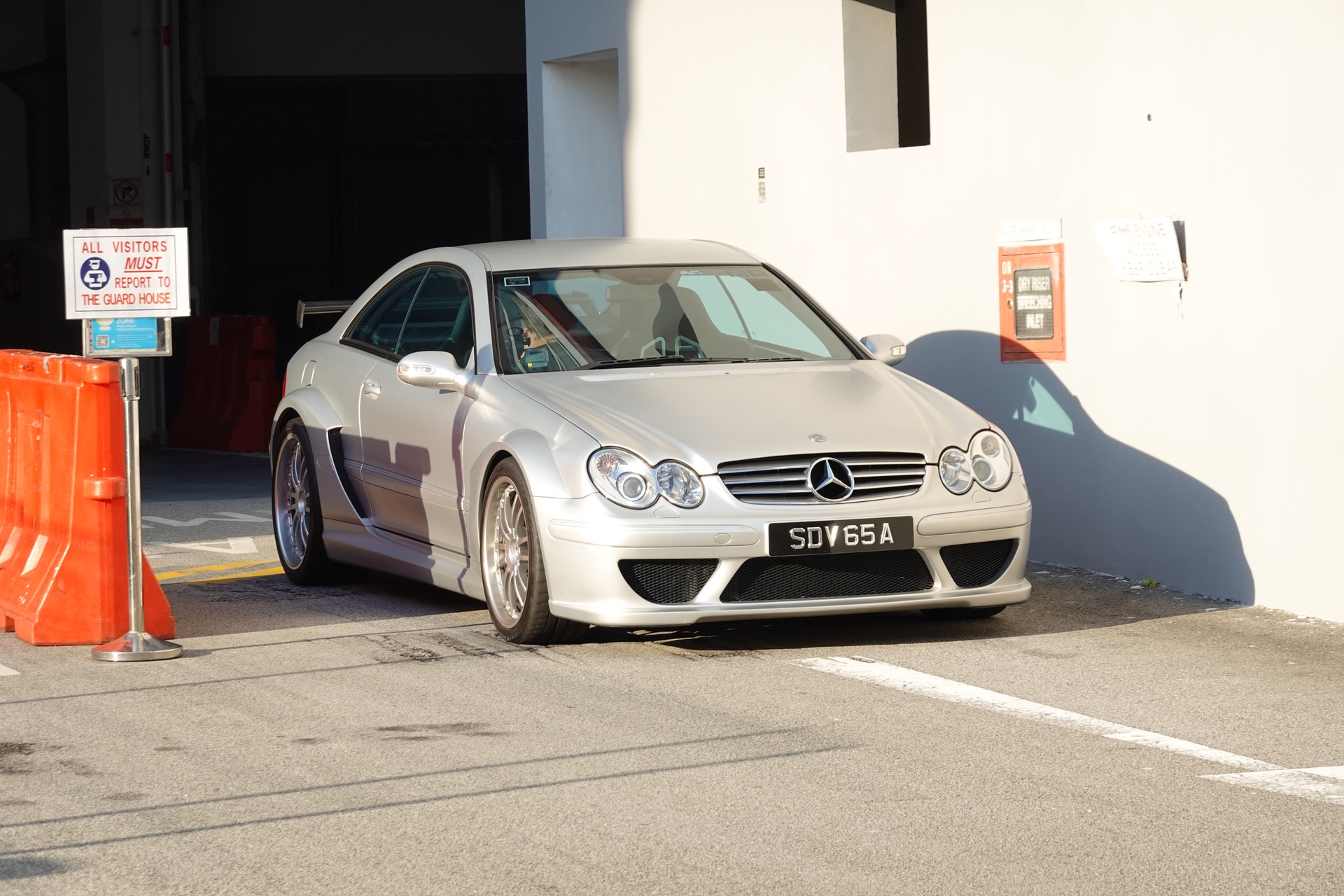 Mercedes-Benz CLK DTM AMG spotted in Singapore, SG