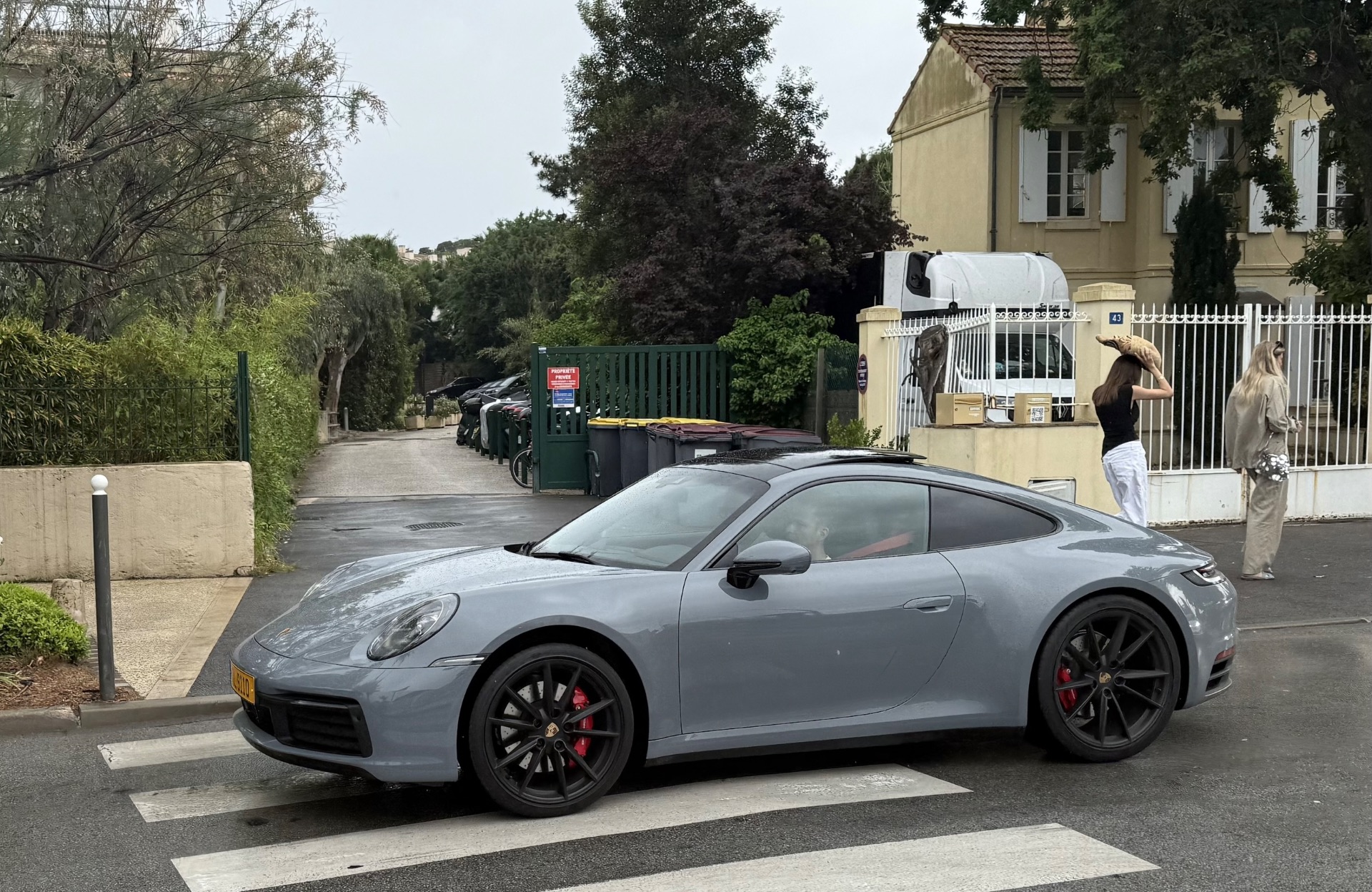 Porsche 992 Carrera 4S MkI spotted in Saint-Tropez, FR