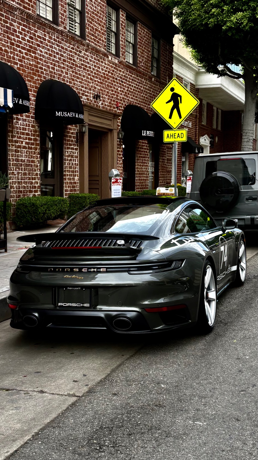Porsche 992 Turbo 50 Years in Beverly Hills