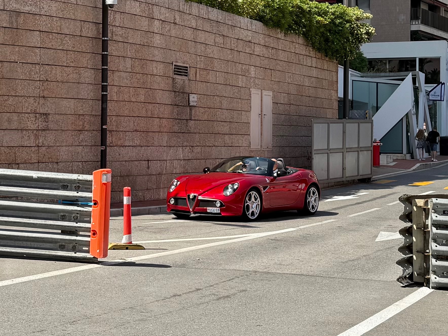 Alfa Romeo 8C Spider in Monaco, MC