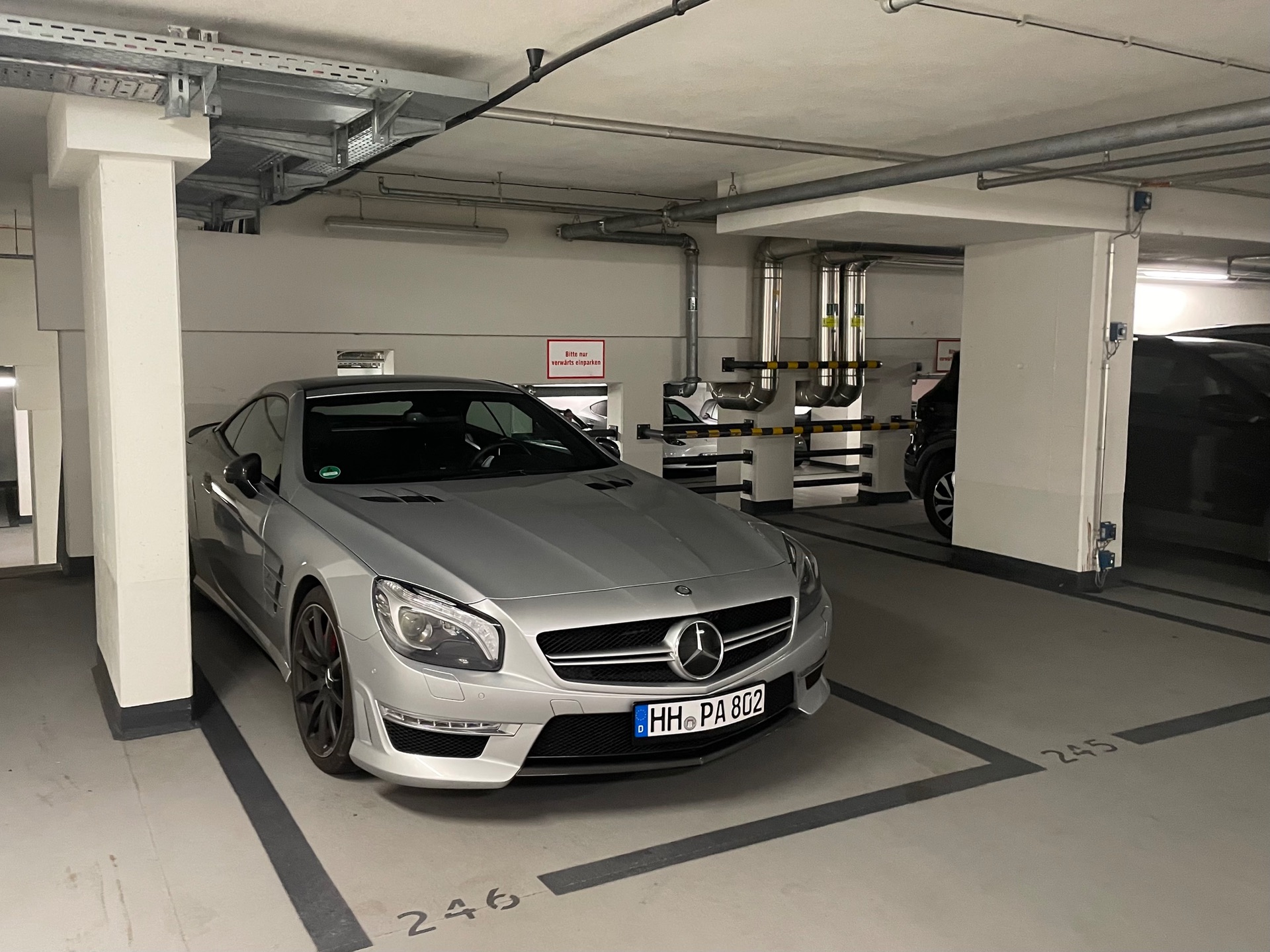 Mercedes-Benz SL 63 AMG R231 spotted in Hamburg, DE