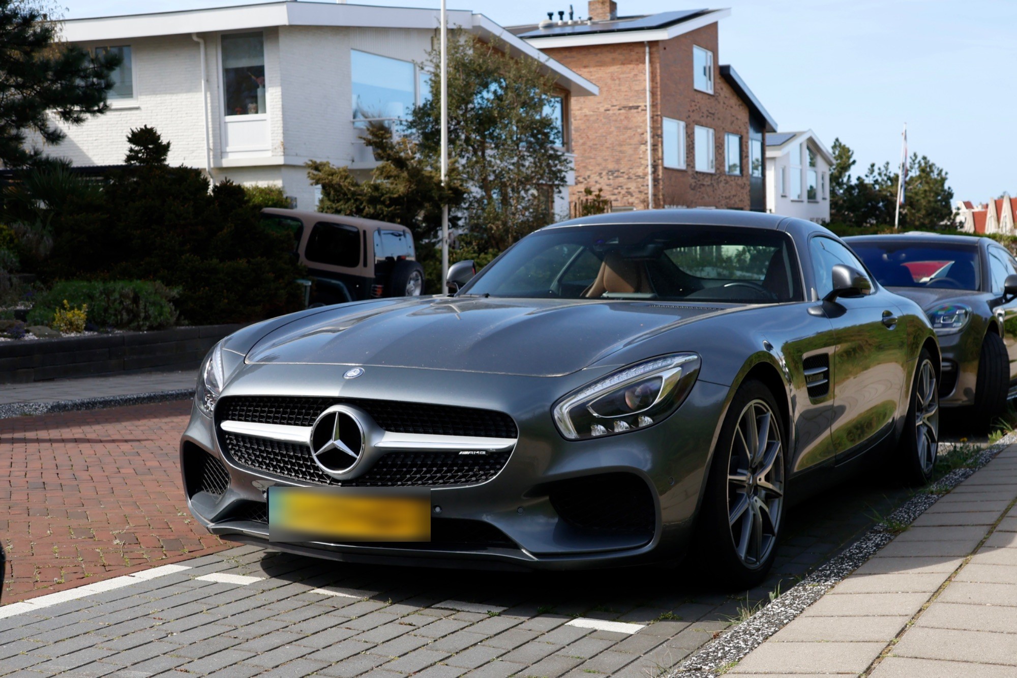 Mercedes-AMG GT C190 in Noordwijk